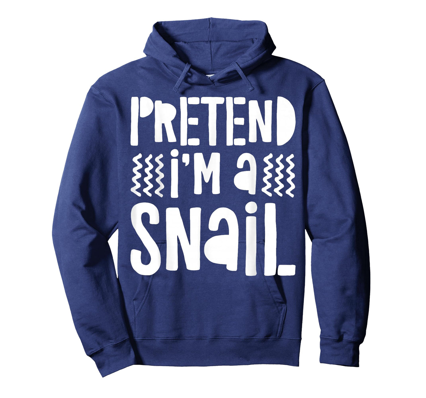 Pretend I'm A Snail Shirt Adult Men Women Kids Snail Costume T-Shirt