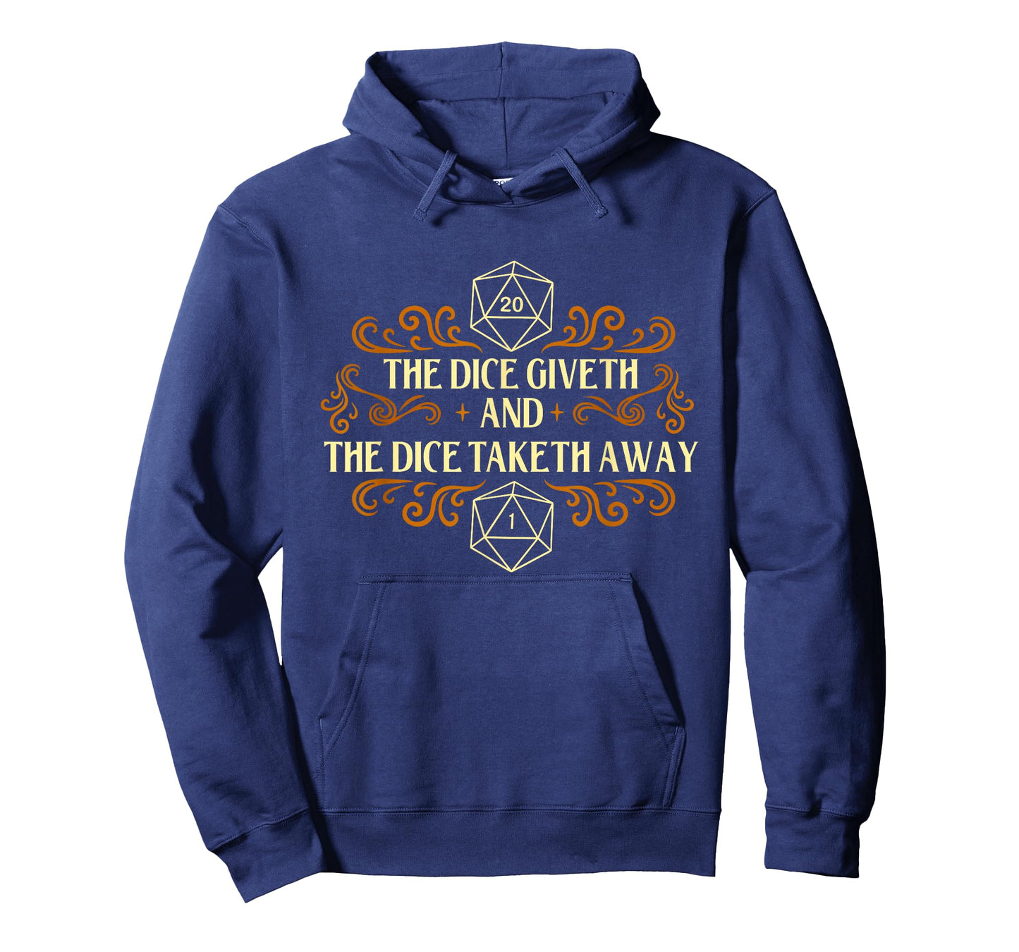 The Dice Giveth and The Dice Taketh Away - RPG Tabletop T-Shirt
