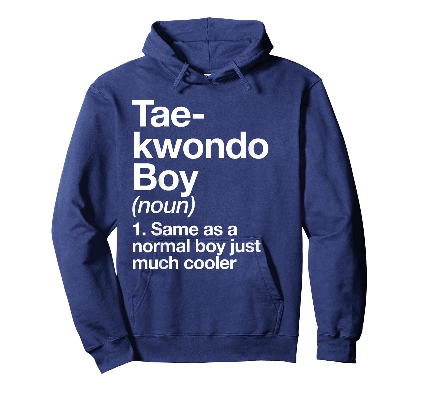 Taekwondo Boy Definition Funny Martial Arts Sports T-Shirt
