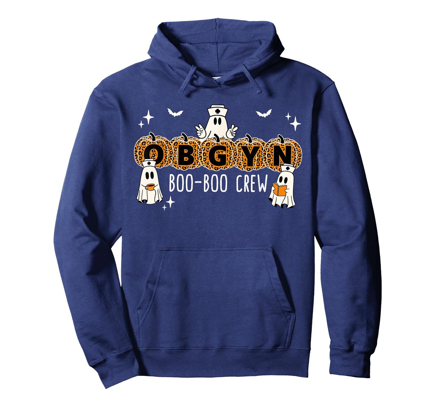 OBGYN Boo Boo Crew Obstetrics Nurse Ghost Pumpkin Halloween T-Shirt