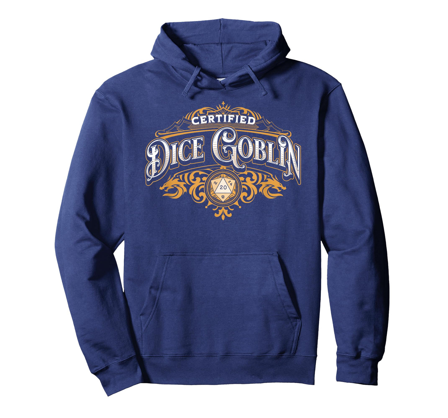CERTIFIED DICE GOBLIN, DICE HOARDER FUNNY RPG TABLETOP GAMER T-Shirt