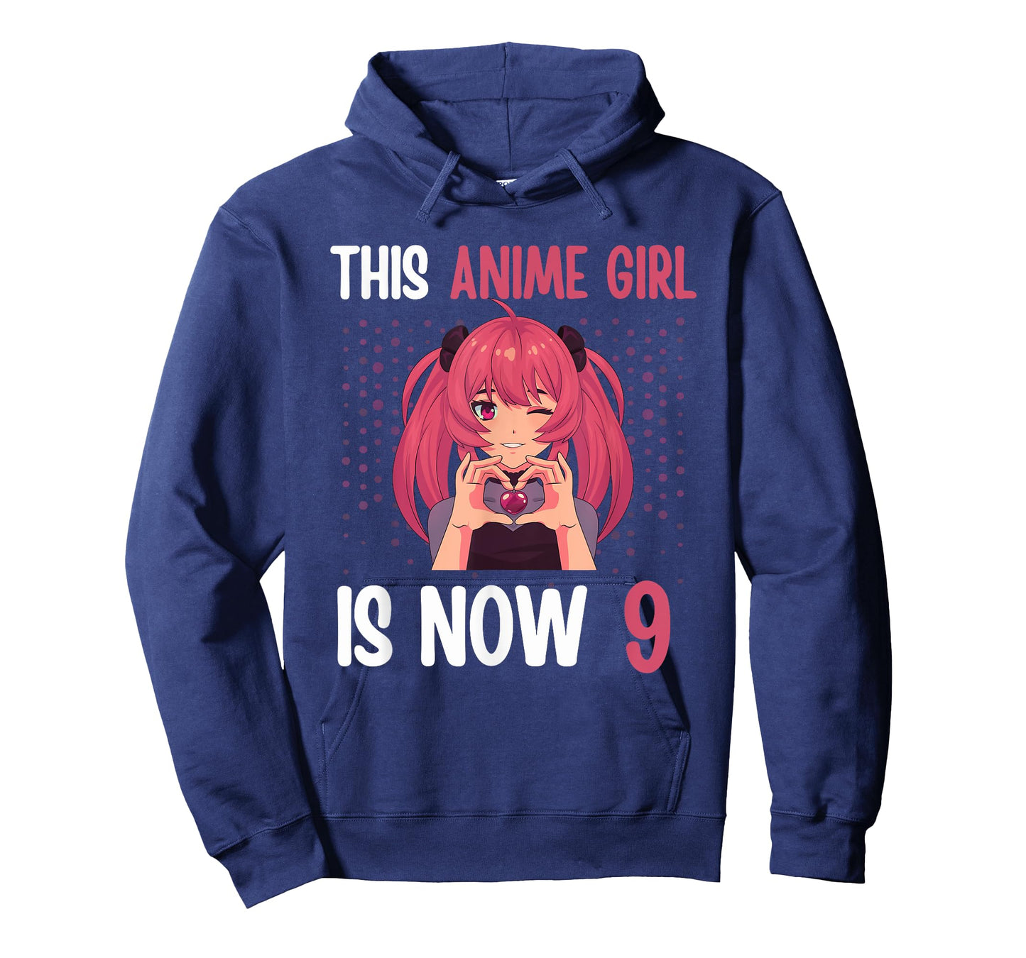This Anime Girl is Now 9 Yrs Old Anime 9th Birthday Kawaii T-Shirt