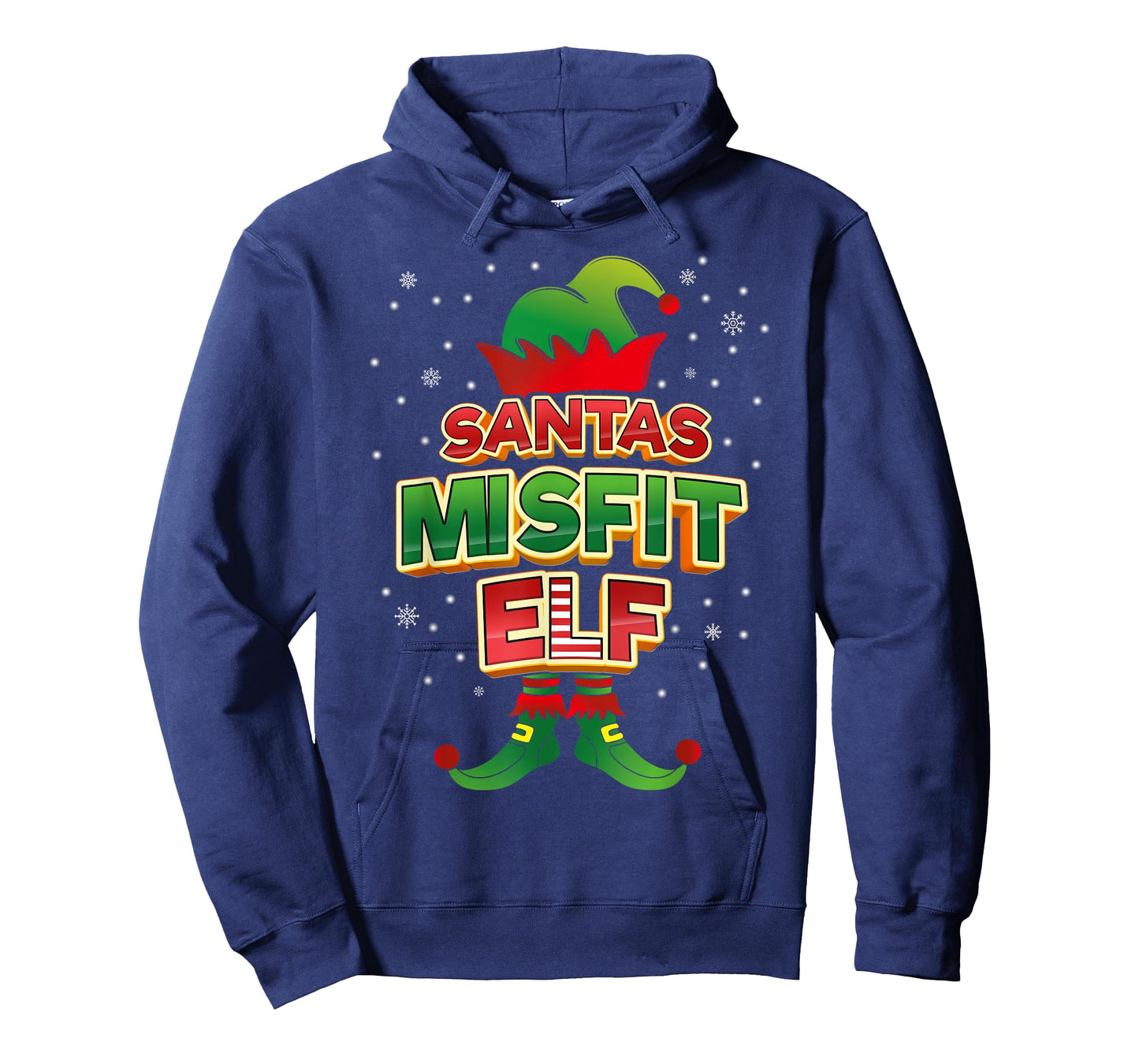 Misfit Elf Christmas Matching Costumes X-Mas T-Shirt