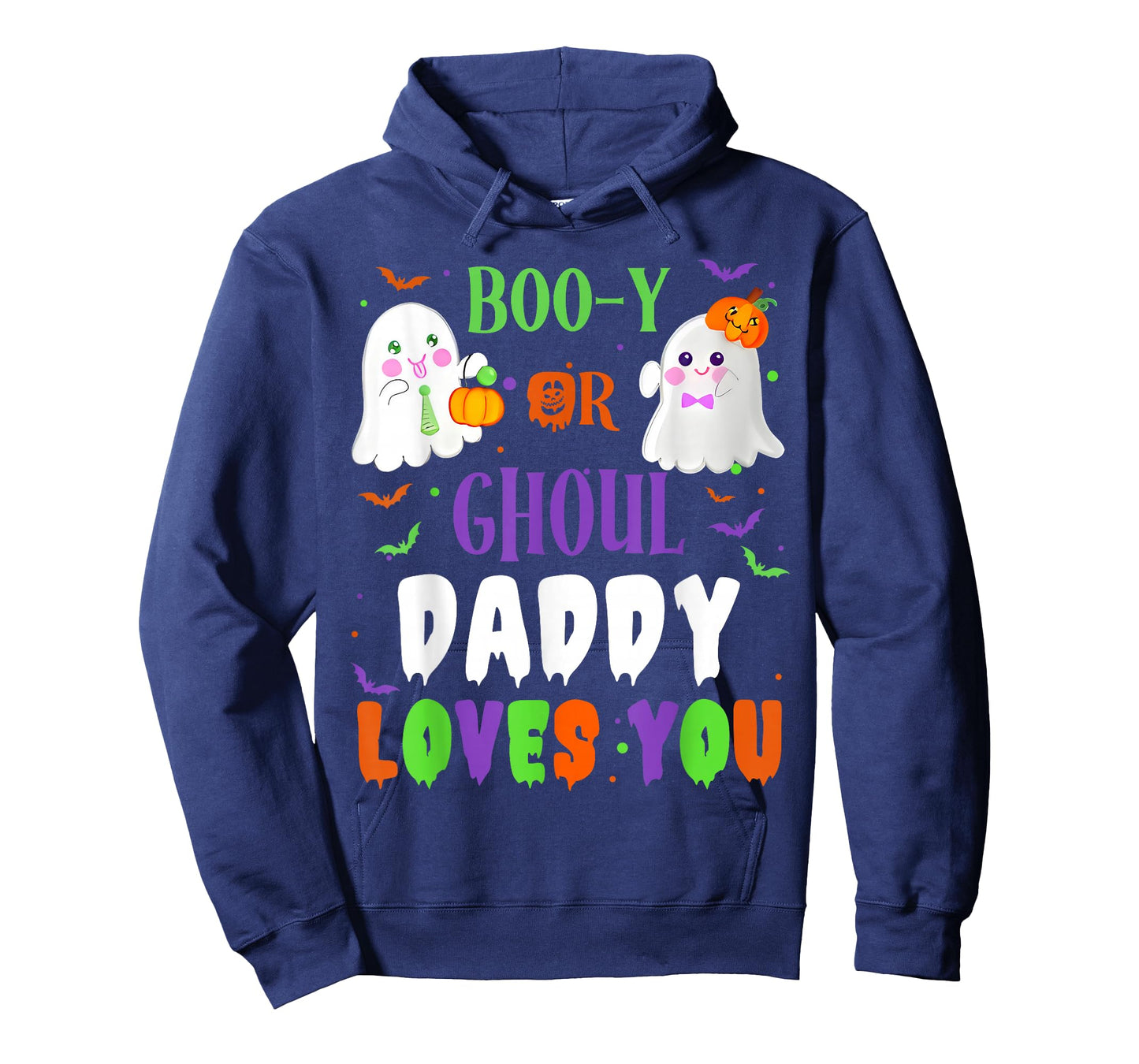Boo-y Or Ghoul Daddy Loves You Boo Halloween Baby Gender T-Shirt