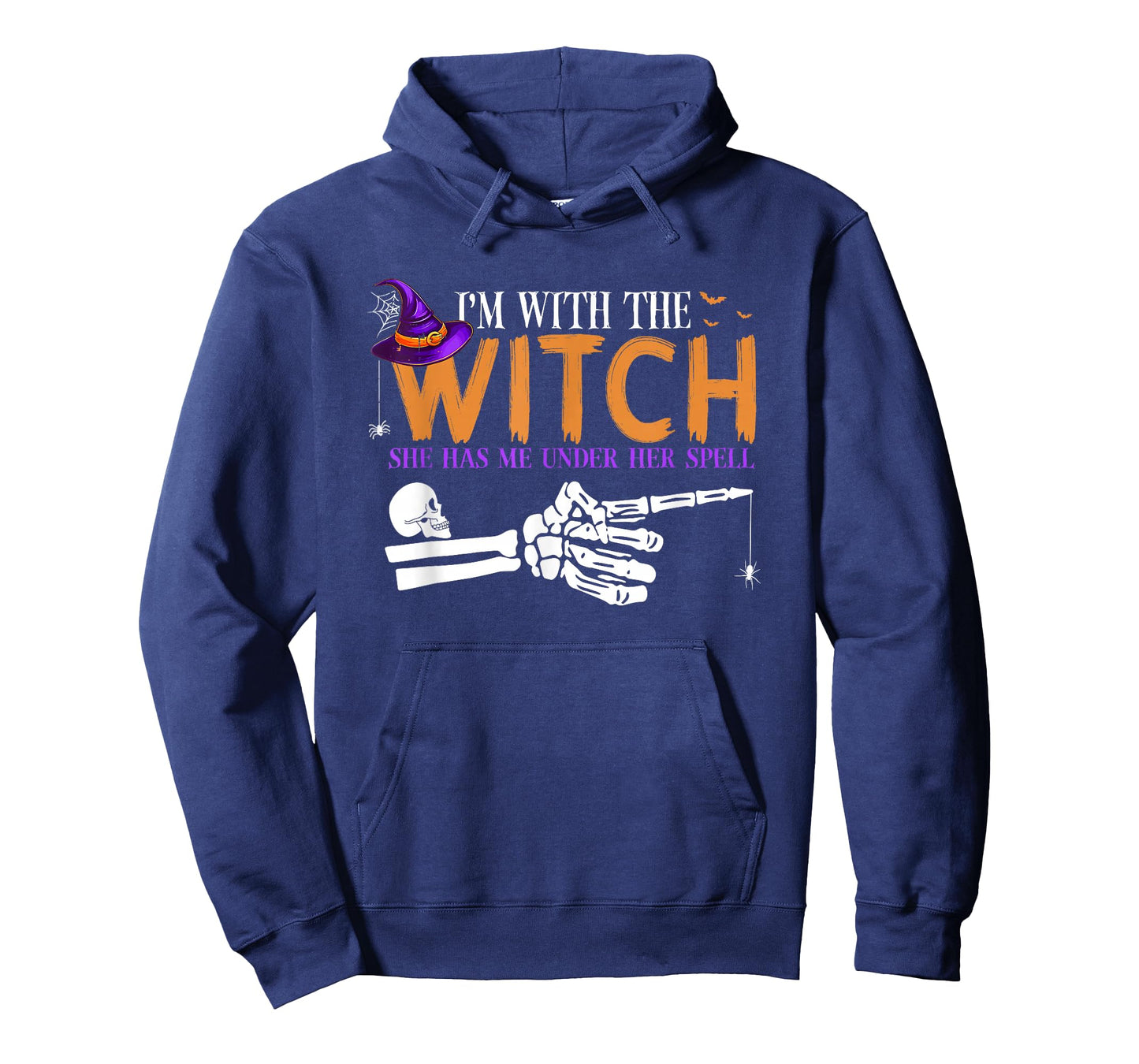 I'm with The Witch Funny Halloween Couple Costume Party T-Shirt