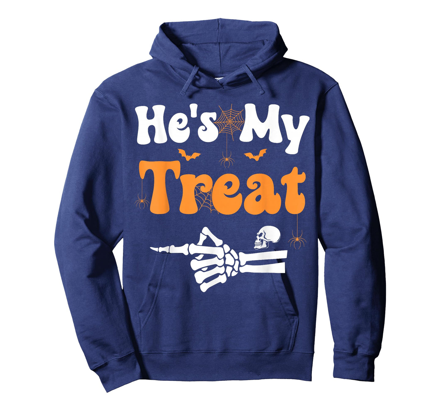 He's My Treat Skeleton Couples Matching Couple Halloween T-Shirt
