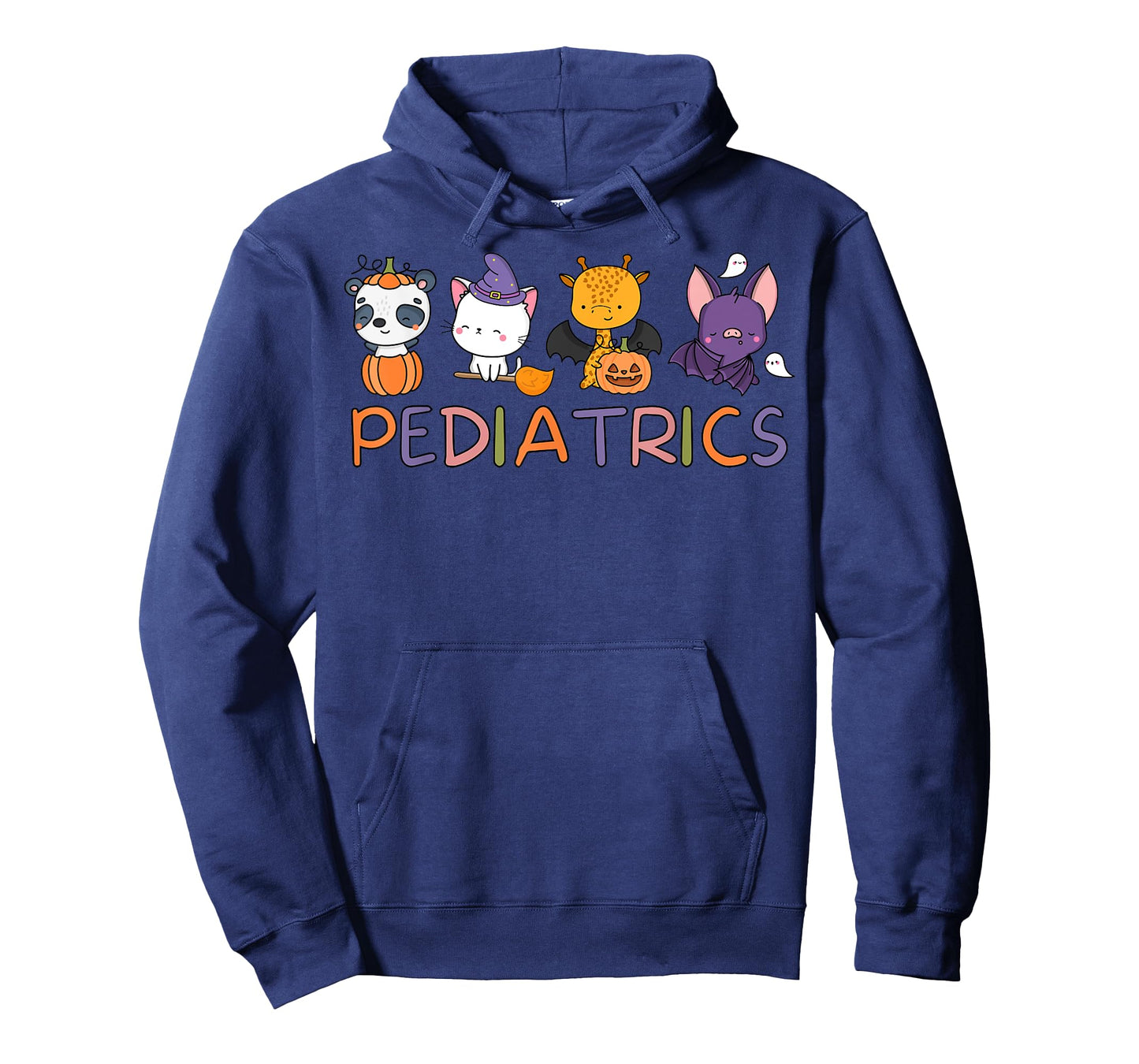 Pediatrics Spooky Animals Pumpkin PEDS Nurse Halloween T-Shirt