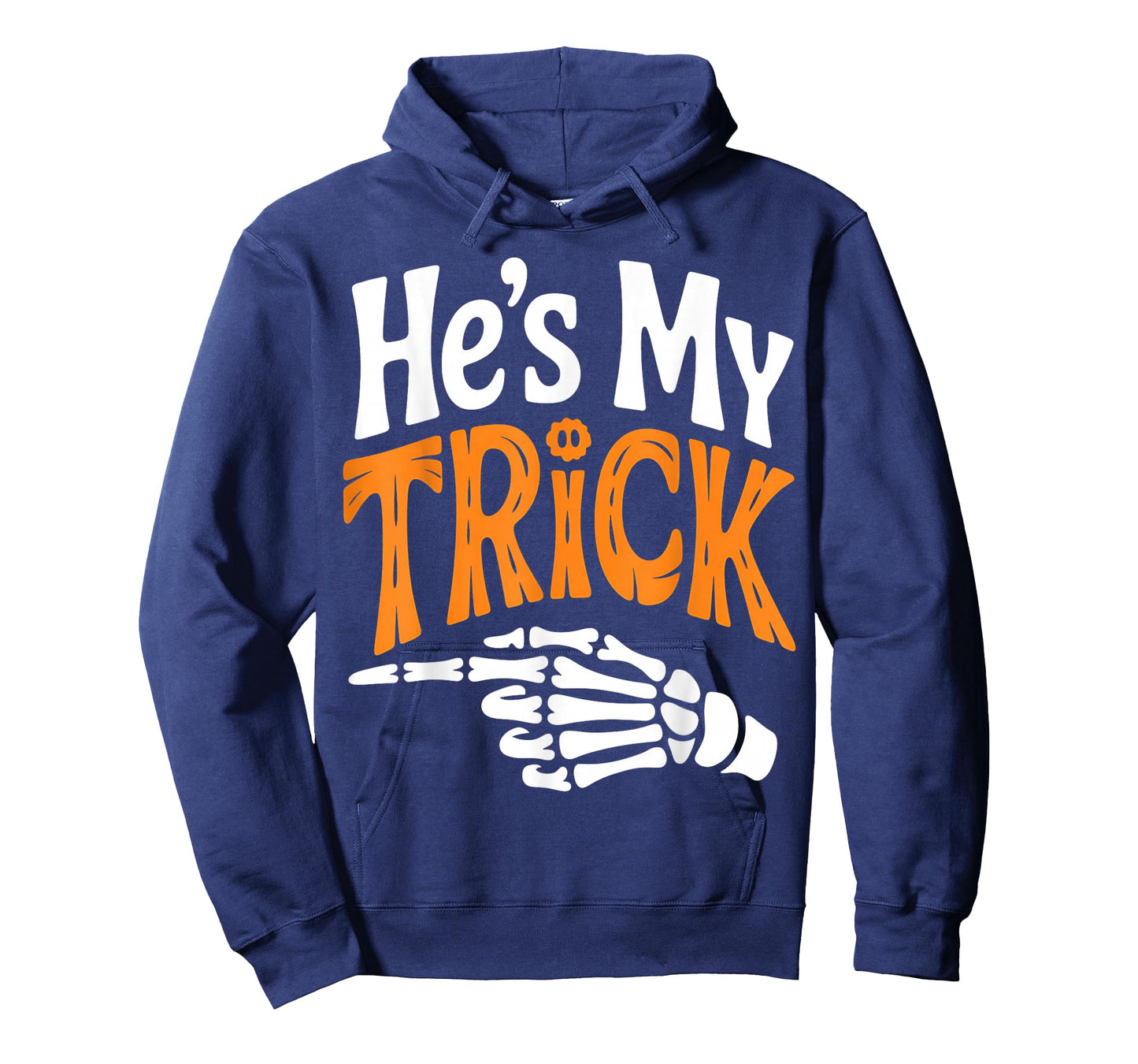 He's My Trick Funny Halloween Matching Couple Girlfriend T-Shirt