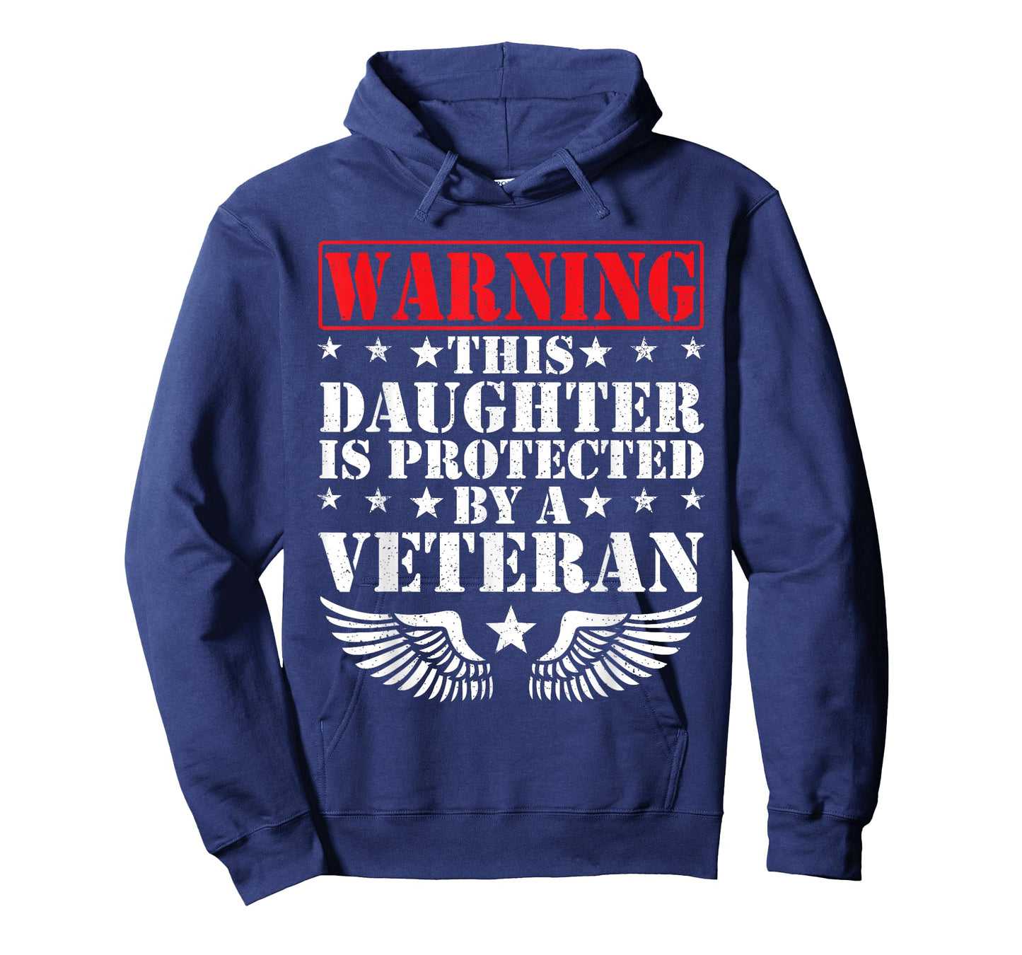 Warning This Daughter Is Protected By A Veteran US Army Fan T-Shirt