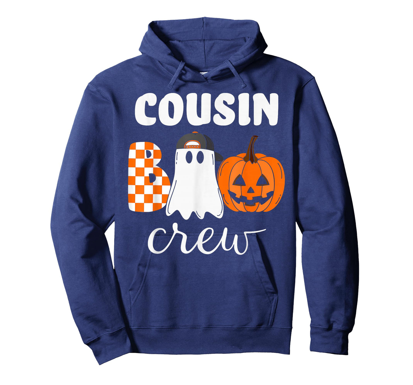 Cousin Boo Crew Halloween Pumpkin T-Shirt
