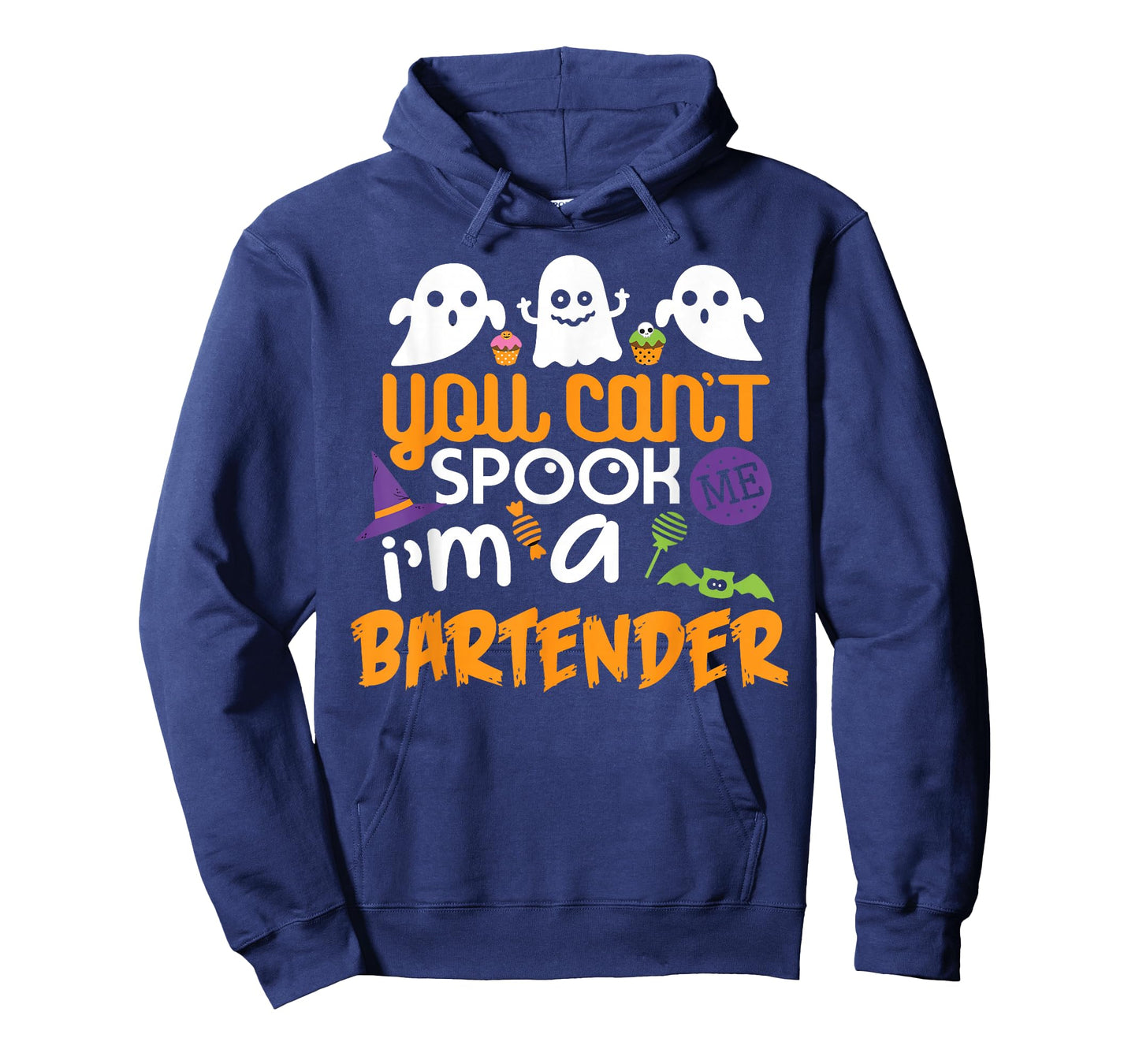 Bartender Halloween Shirt Costume Party Can't Spook Me T-Shirt