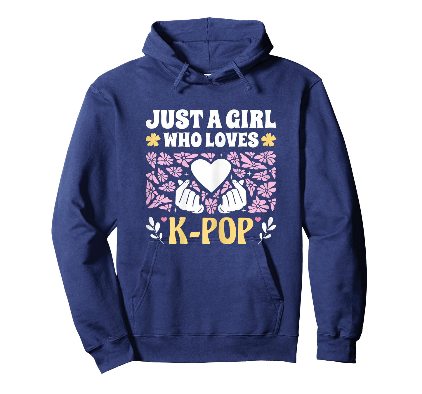 Just A Girl Who Loves K-Pop Girls Kids Kpop Teen Girl K-Pop T-Shirt