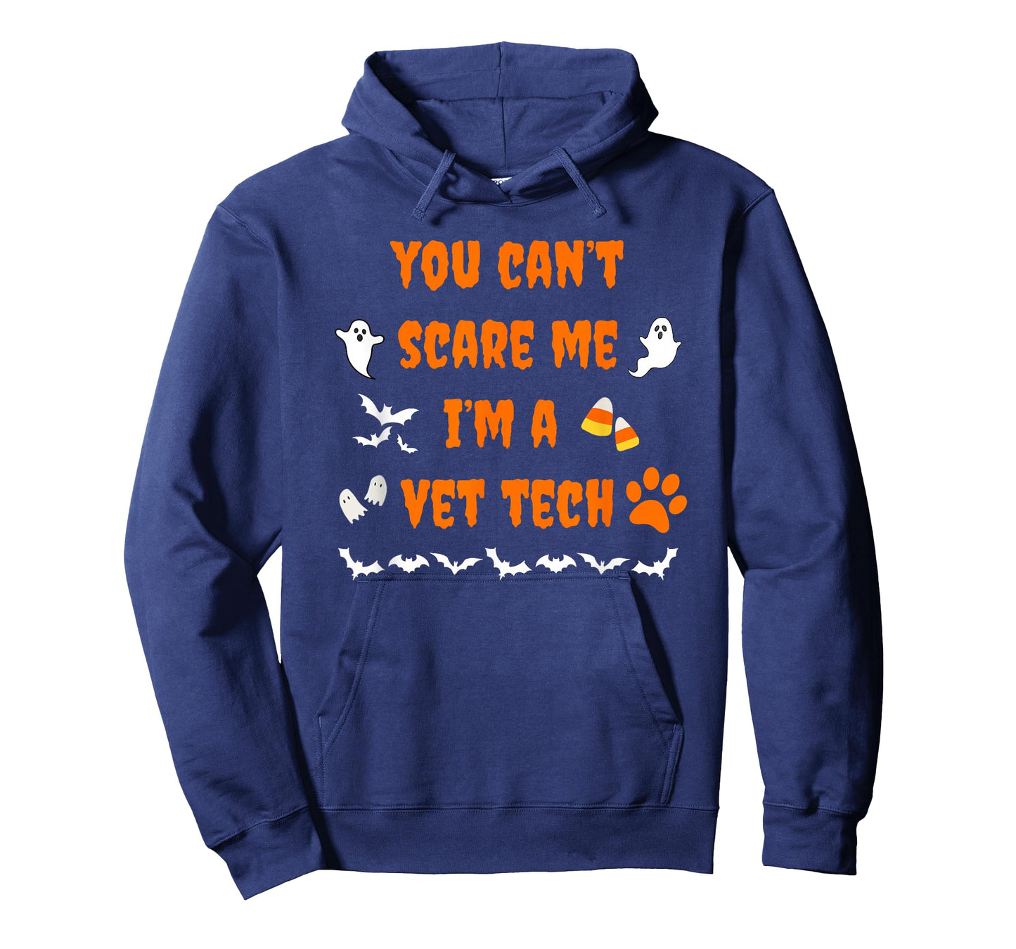 You Can't Scare Me I'm a Vet Tech Halloween Funny T-Shirt