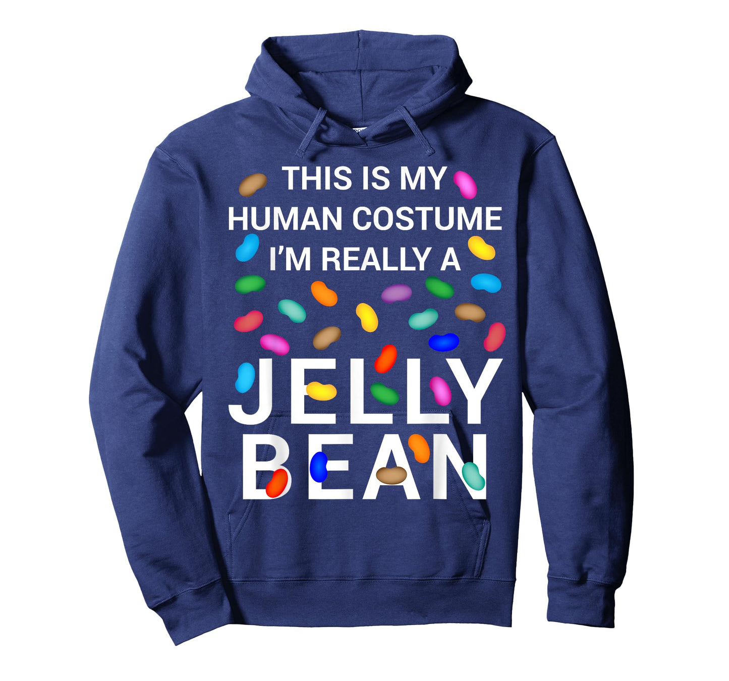 This Is My Human Costume I'm Really A Jelly Bean Halloween T-Shirt