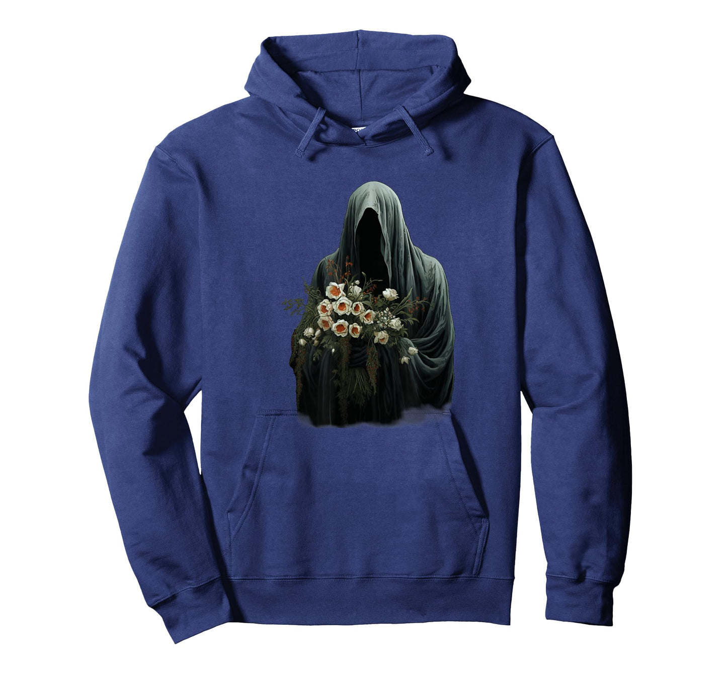 Halloween Costume Vintage Floral Ghost Pumpkin Funny Graphic T-Shirt