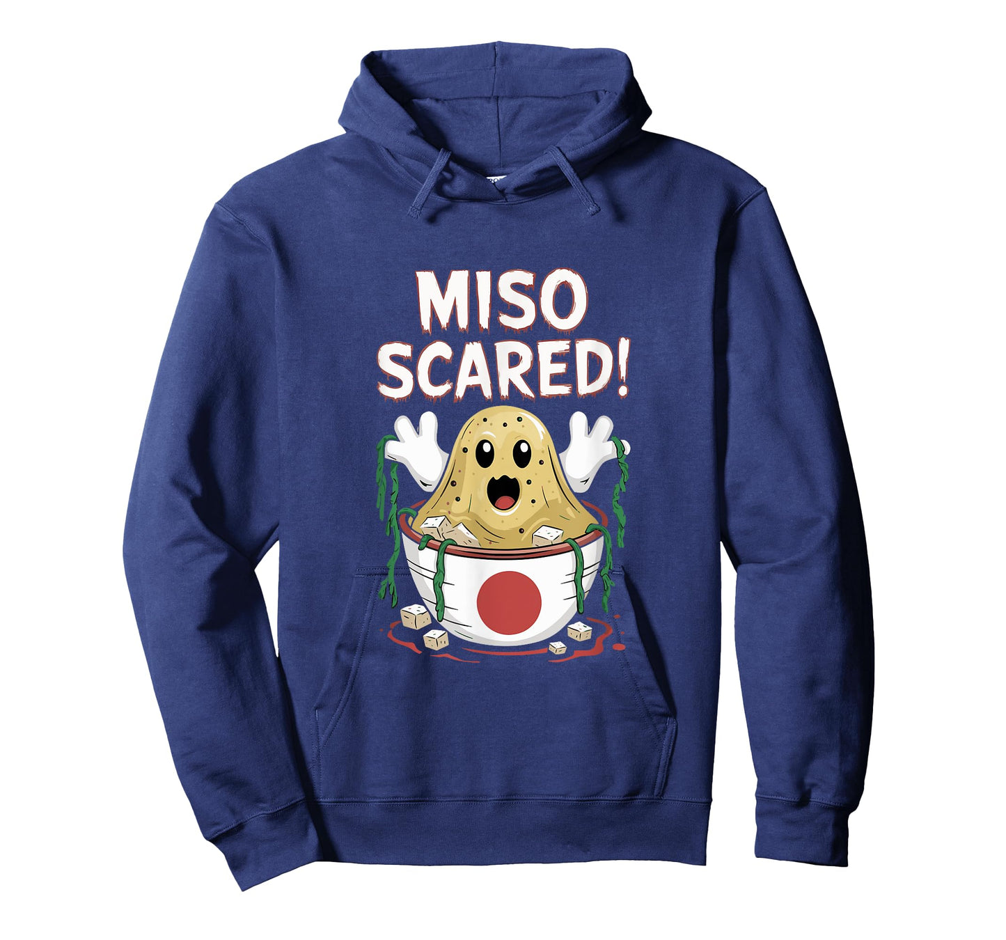 Miso Scared Japanese Halloween Pun - Japan Miso Soup Costume T-Shirt