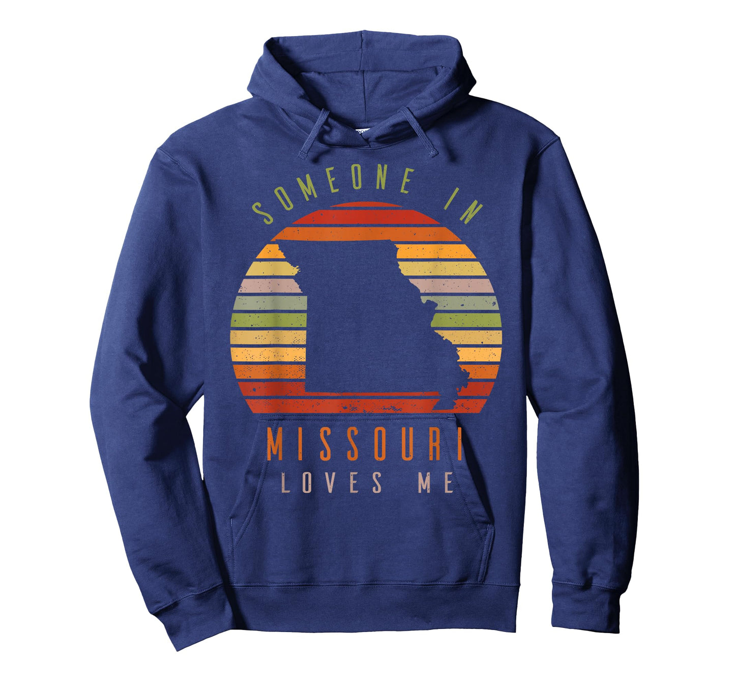 Someone in Missouri Loves Me Vintage State Retro T-Shirt
