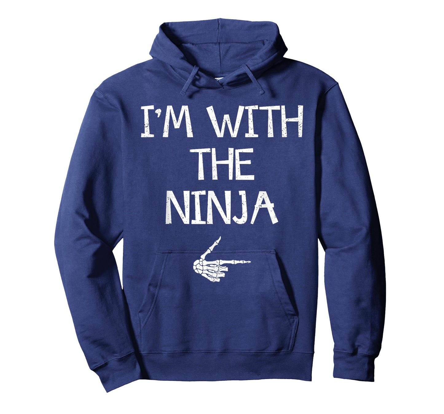 I'm With The Ninja Easy Halloween Costume Couples Matching T-Shirt