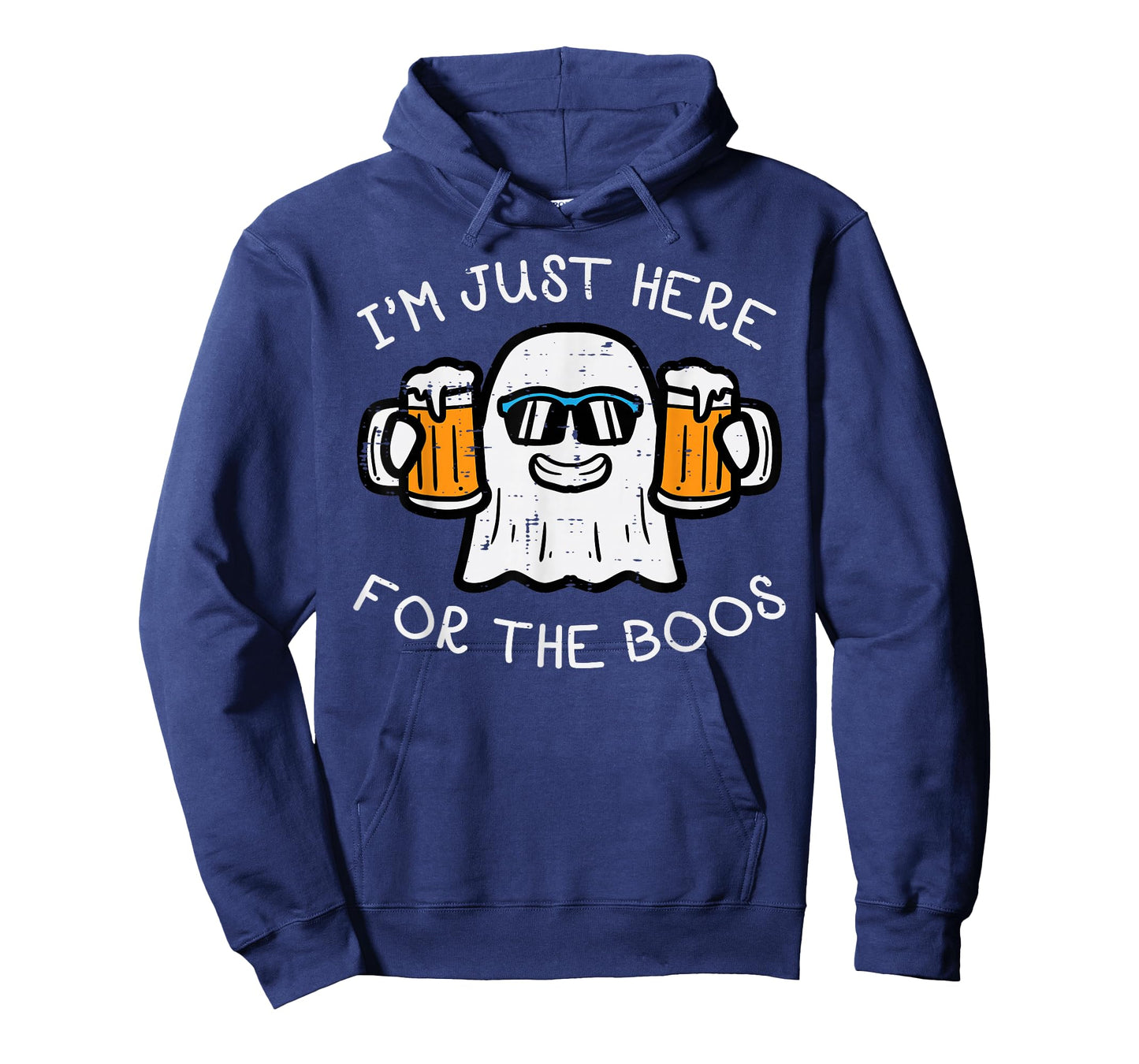 Halloween Just Here For Boos Ghost Funny Costume Men Women T-Shirt