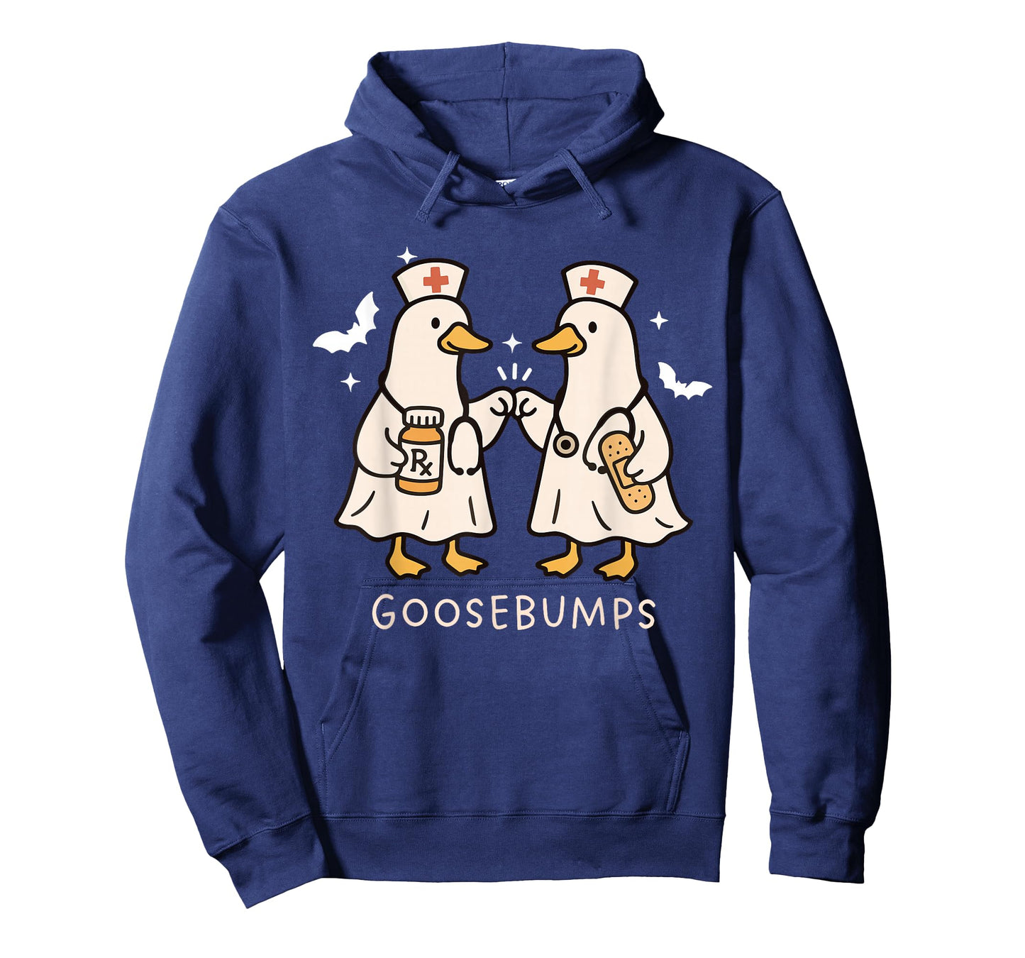 Funny Goosebumps Silly Goose Nurse Halloween Costume T-Shirt