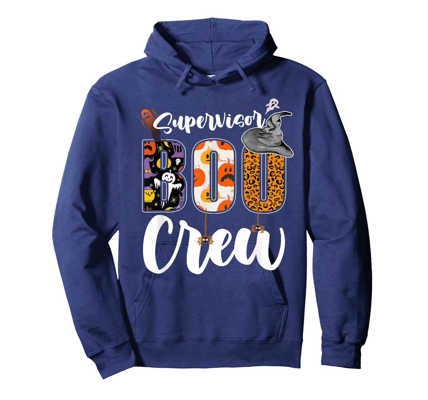 Supervisor Boo Crew Halloween Matching Manager T-Shirt