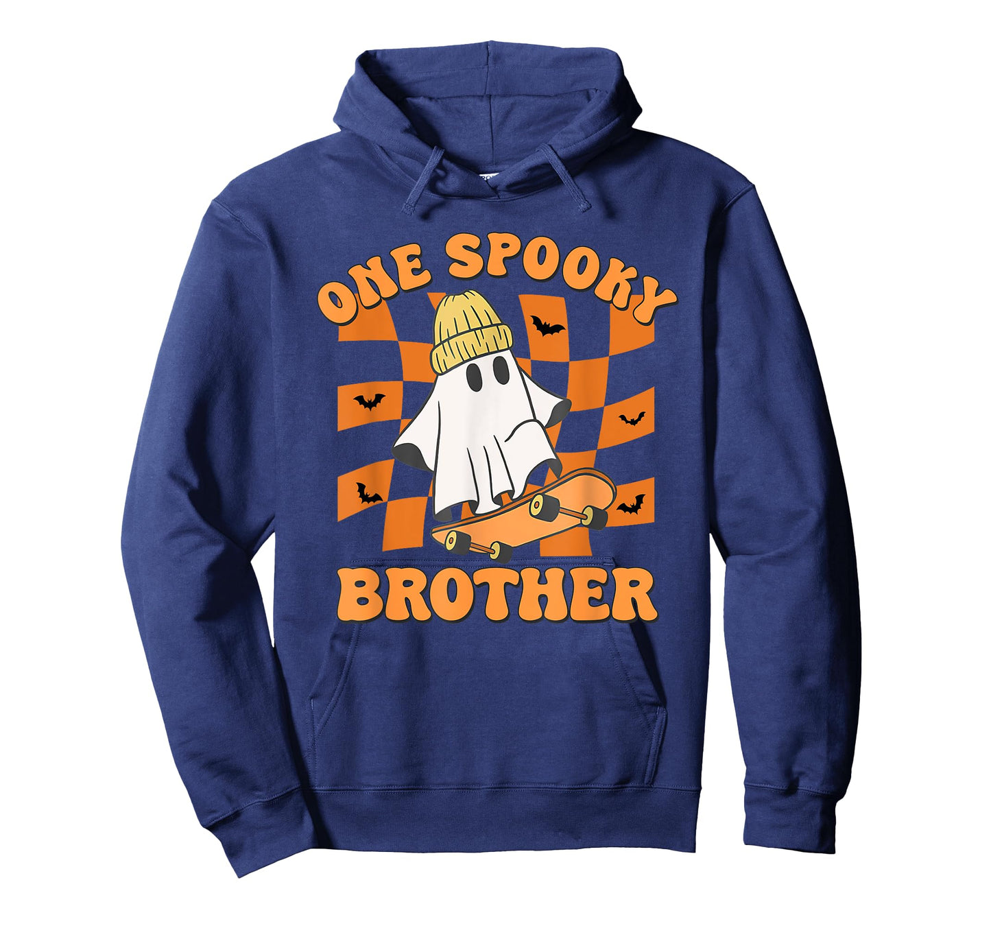 One Spooky Brother Birthday Halloween Skateboarding Ghost T-Shirt