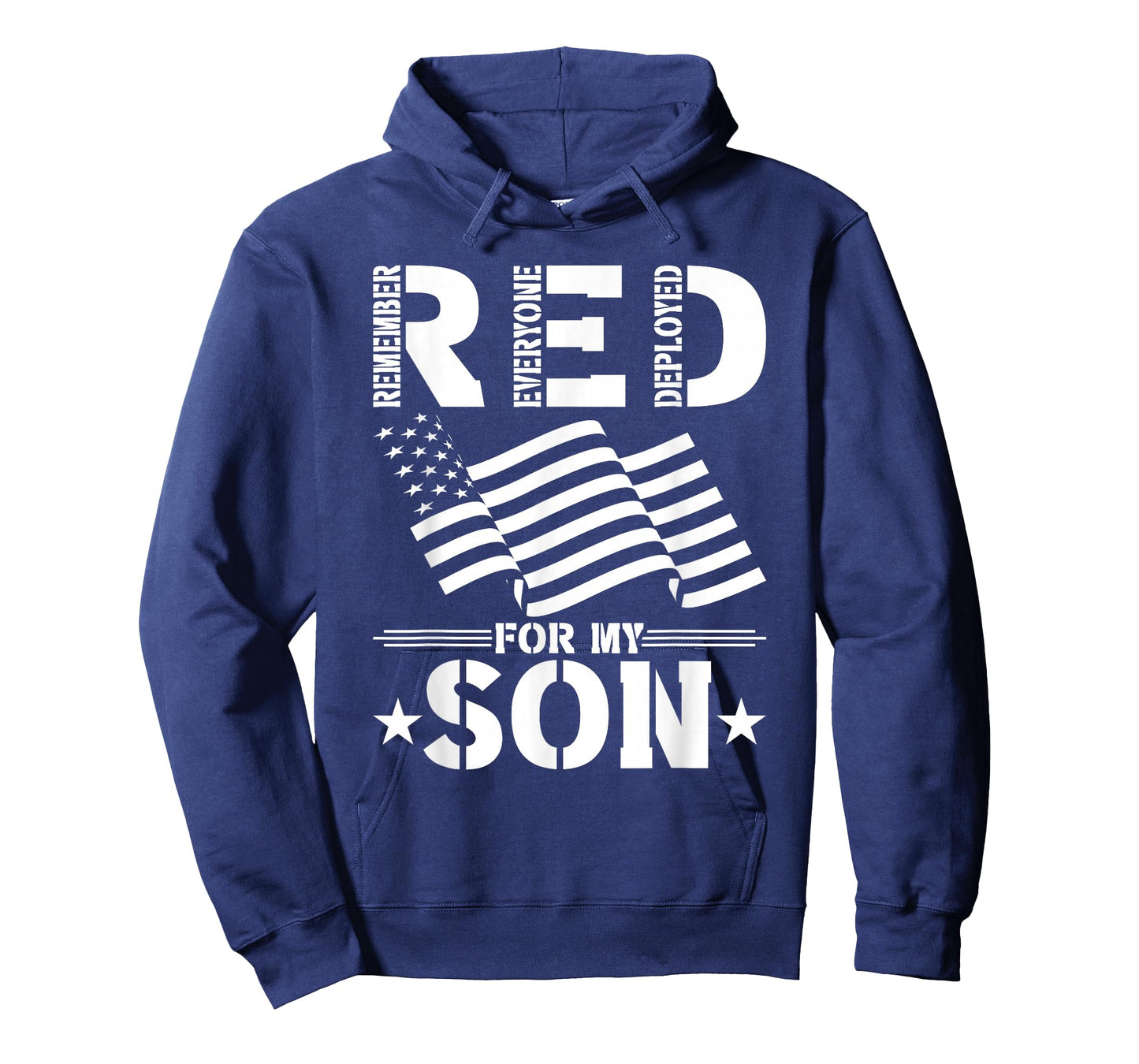 RED for my Son Remember Everyone Deployed RED T-Shirt