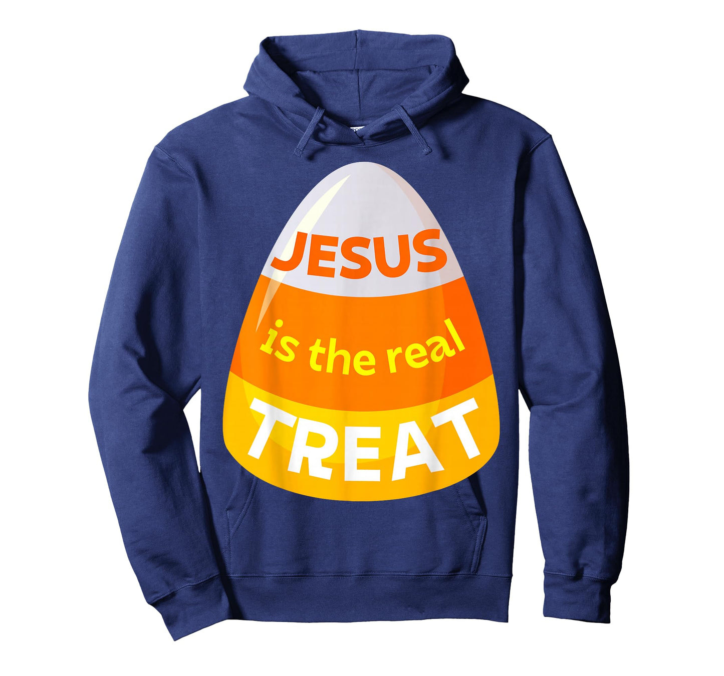 Jesus is the real treat Christian Candy Corn Halloween Treat T-Shirt