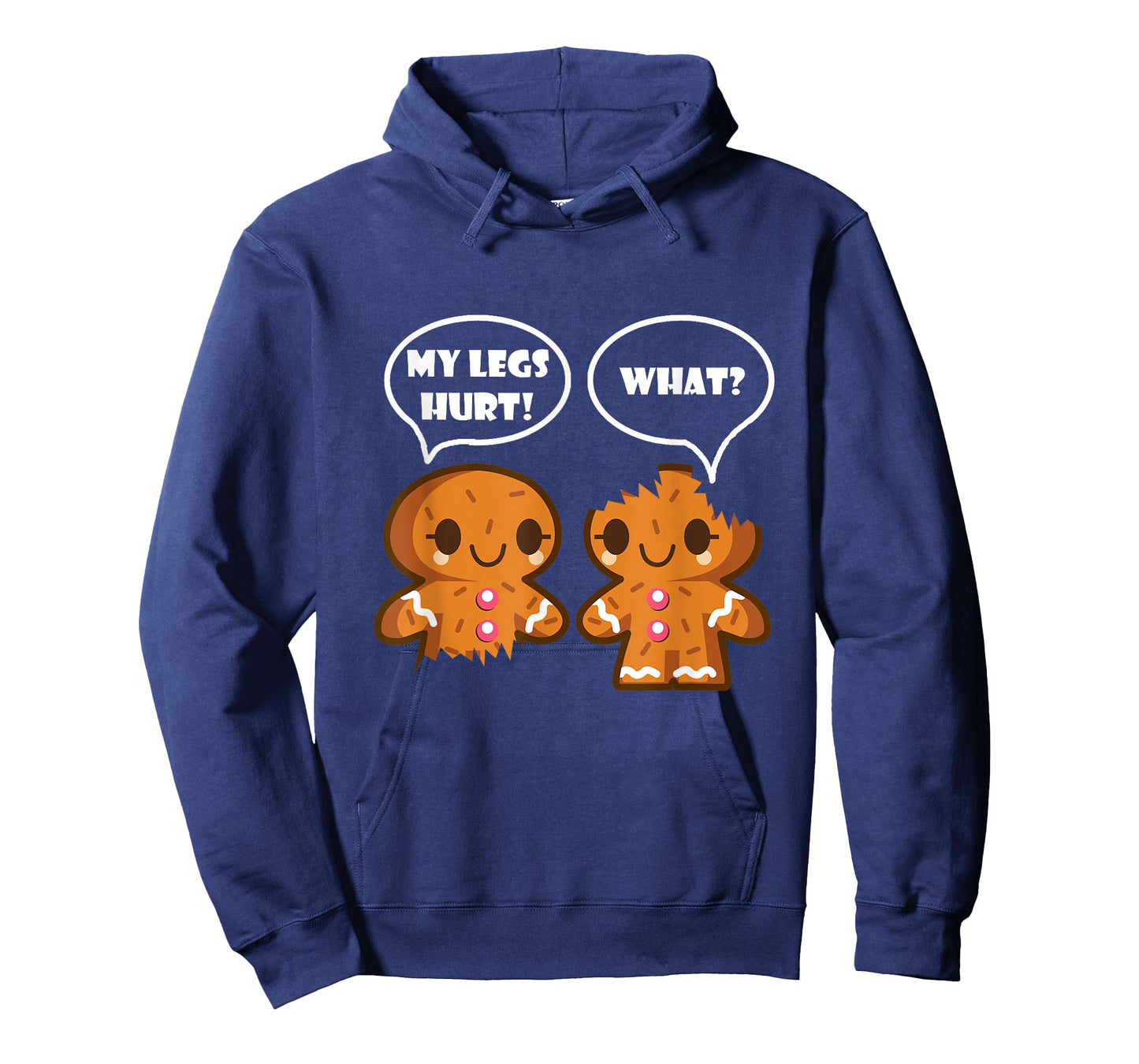 My Legs Hurt What Funny Christmas Gingerbread Man T-Shirt T-Shirt