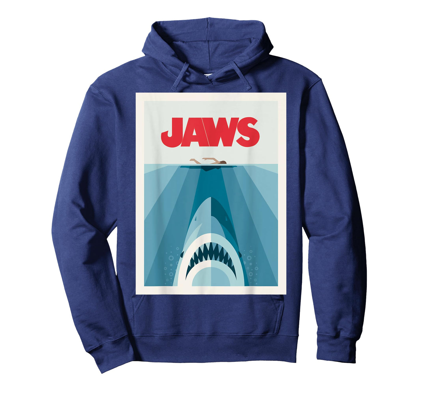 Jaws 50th Anniversary Poster Vector Front & Back T-Shirt