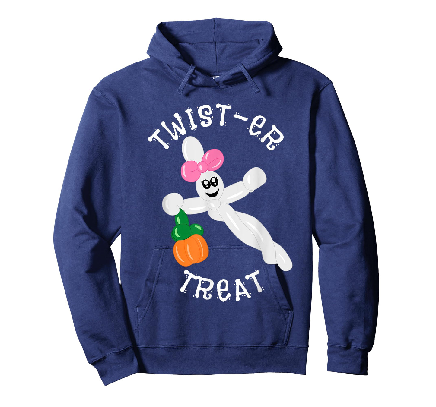Balloon Animal Twister Treat Halloween Ghost Pumpkin T-Shirt