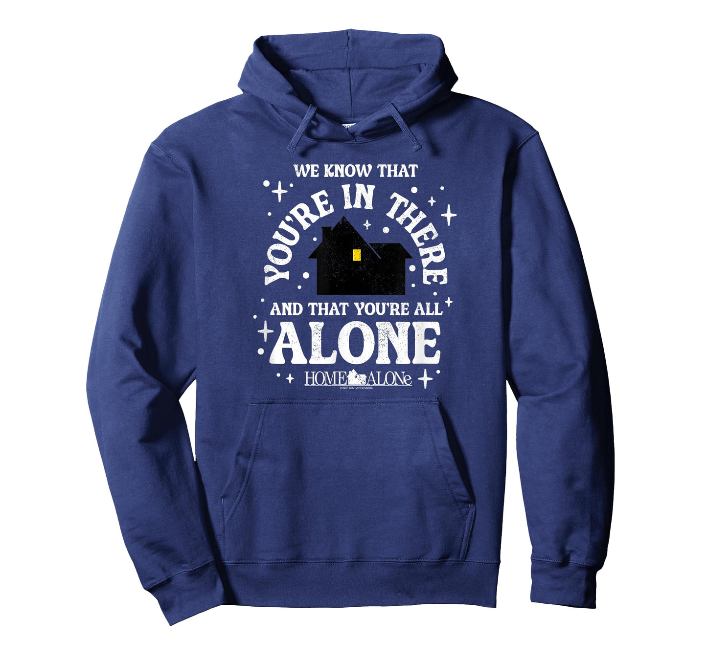 Home Alone You’re in There Quote Design T-Shirt