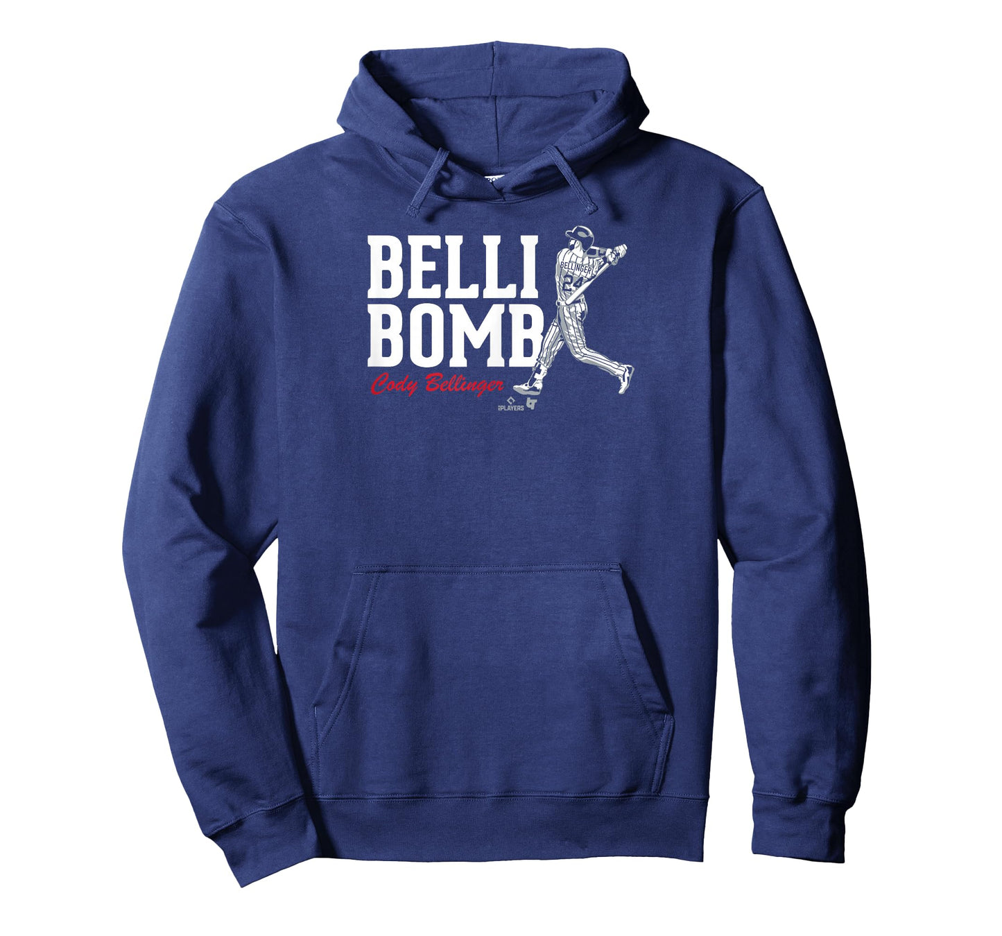 Cody Bellinger - Belli-Bomb Swing - Chicago Baseball T-Shirt