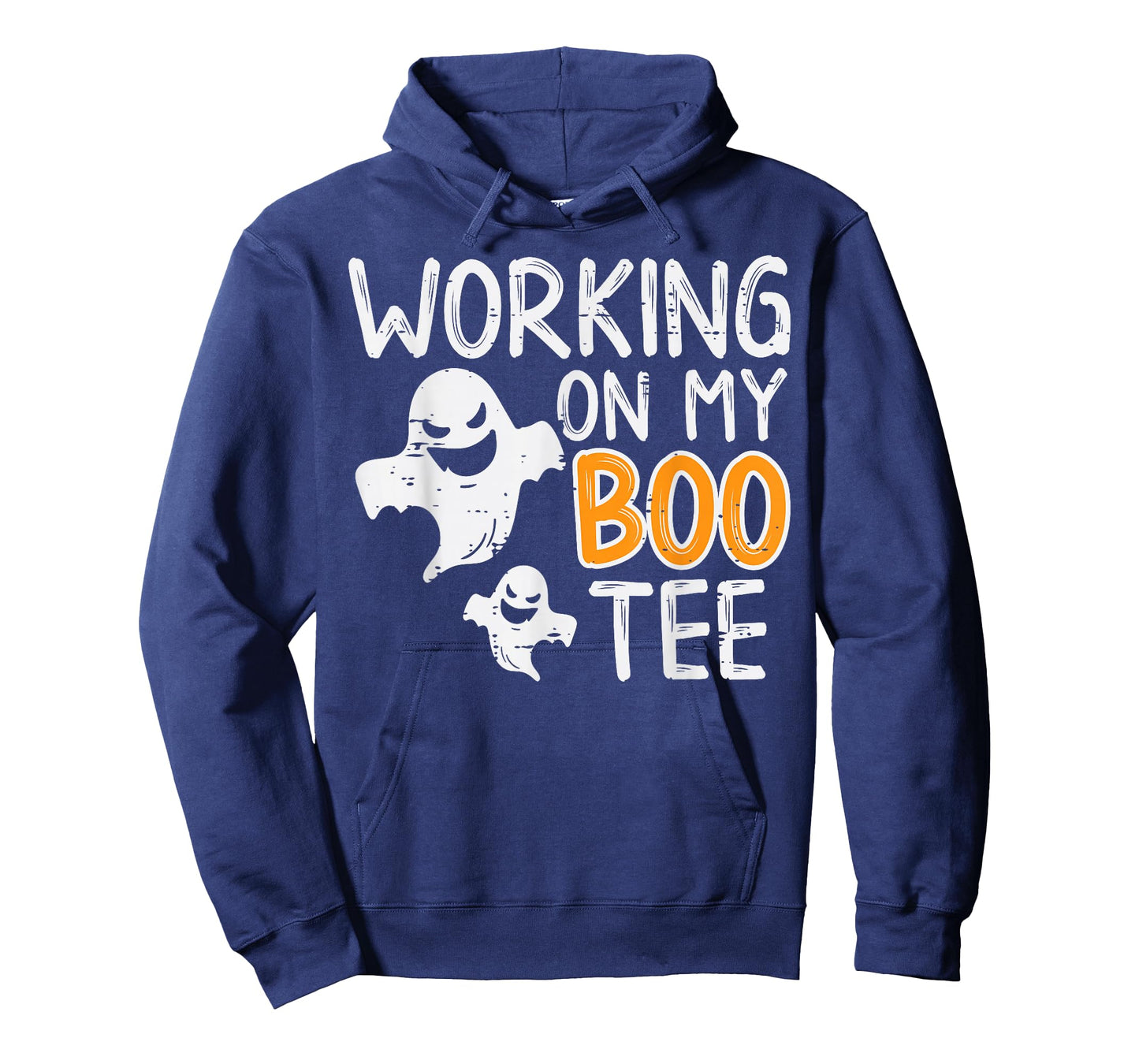 Working On My Boo Tee Funny Halloween Costume Men Women Gym T-Shirt
