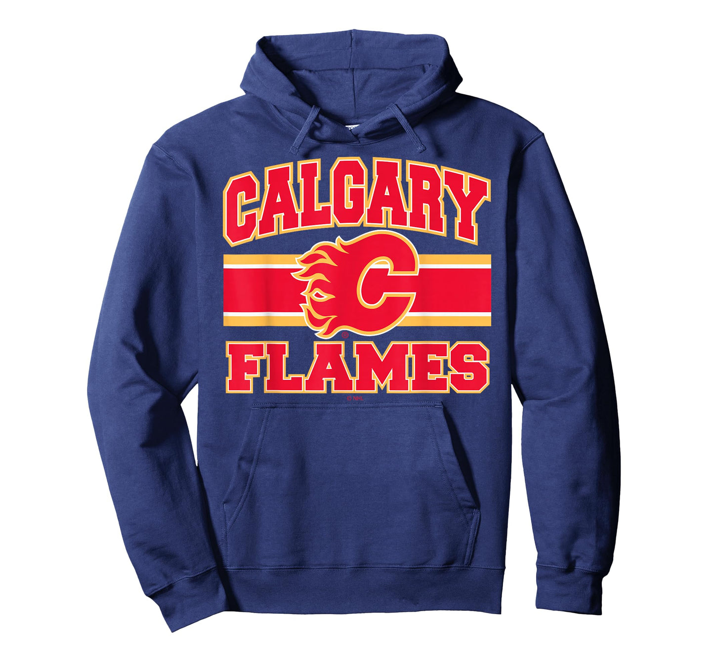 Calgary Flames Stripe Officially Licensed T-Shirt