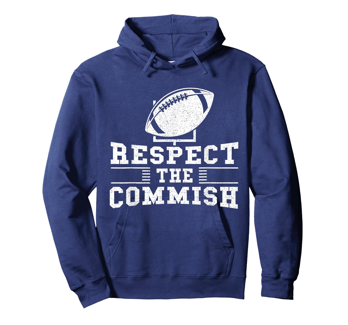 Respect The Commish - Fantasy Football Game Day Gift T-Shirt