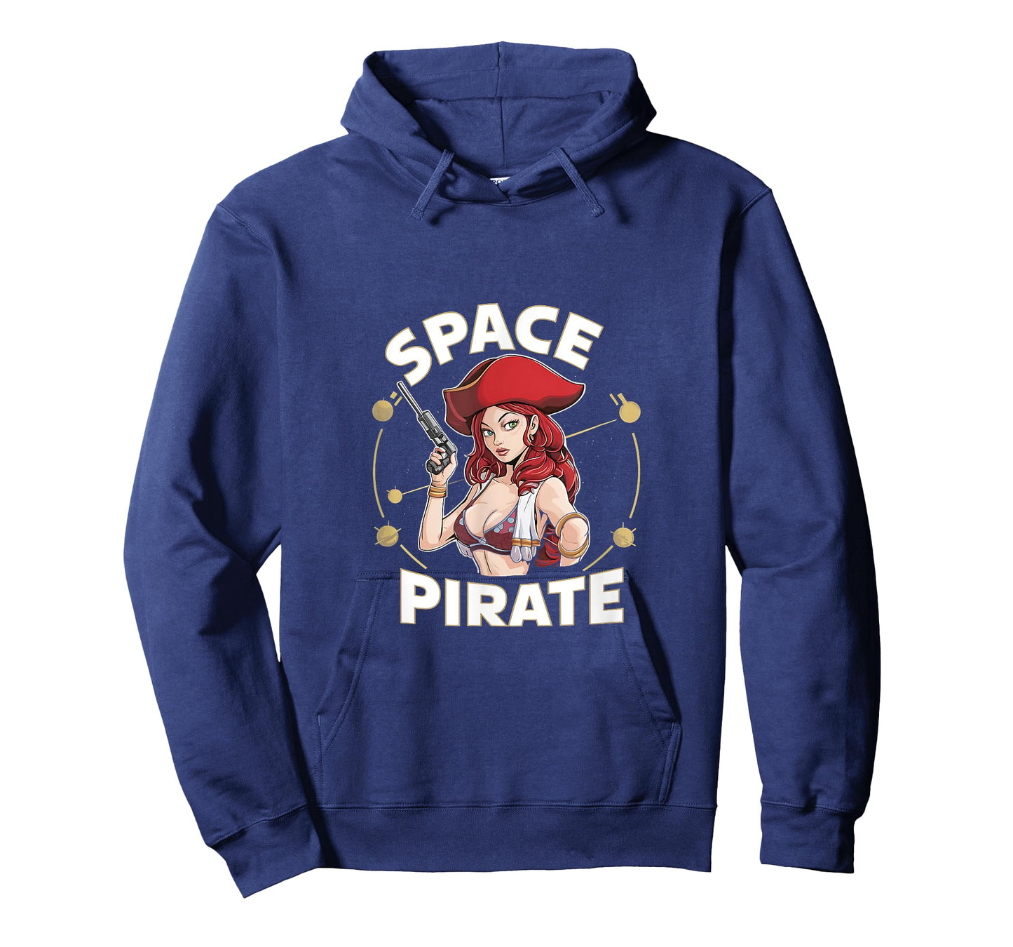 Sexy Space Pirate Bold Galaxy Adventure T-Shirt