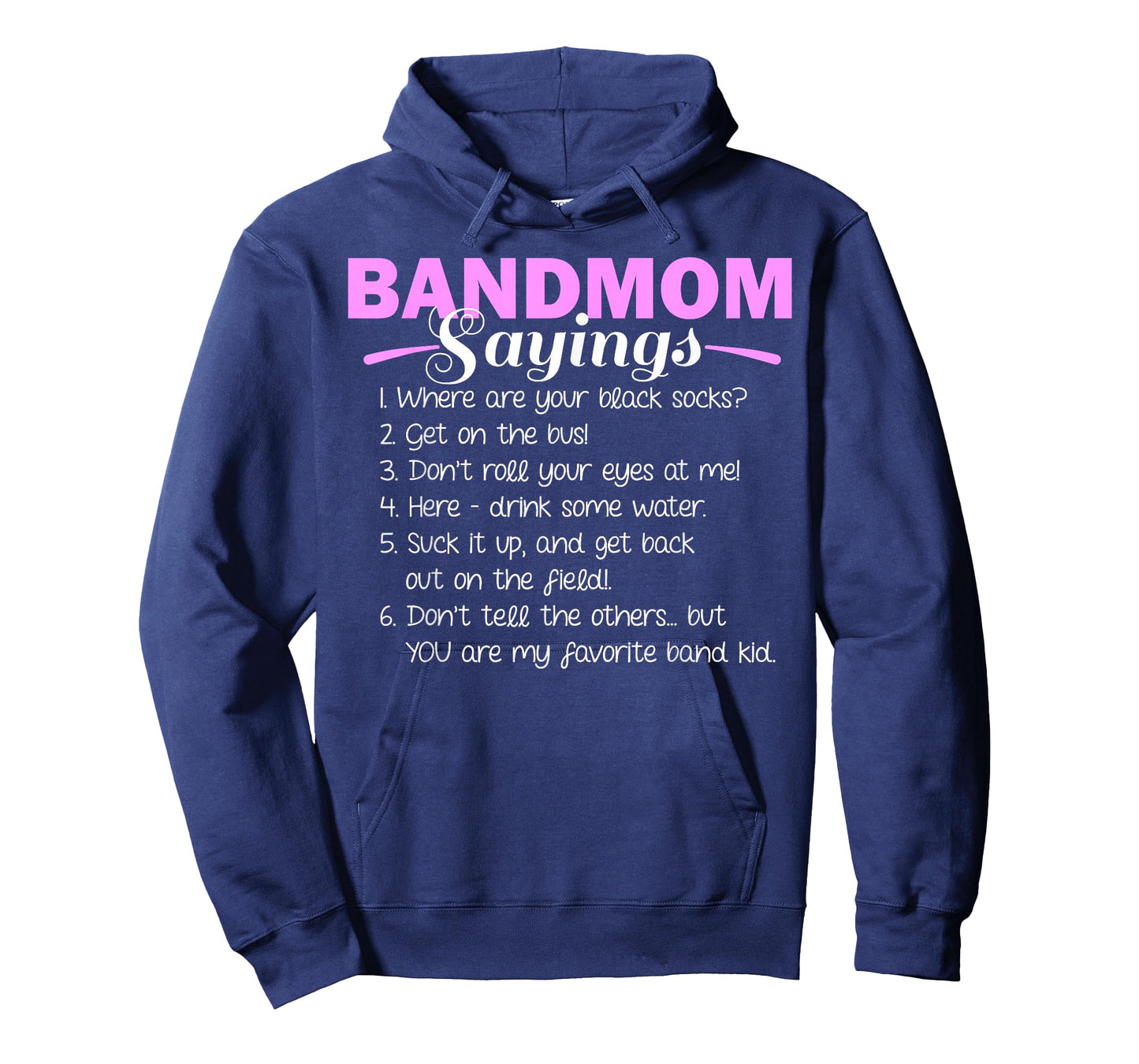 Funny Marching Band Music Fan Mom Music School Team T-Shirt