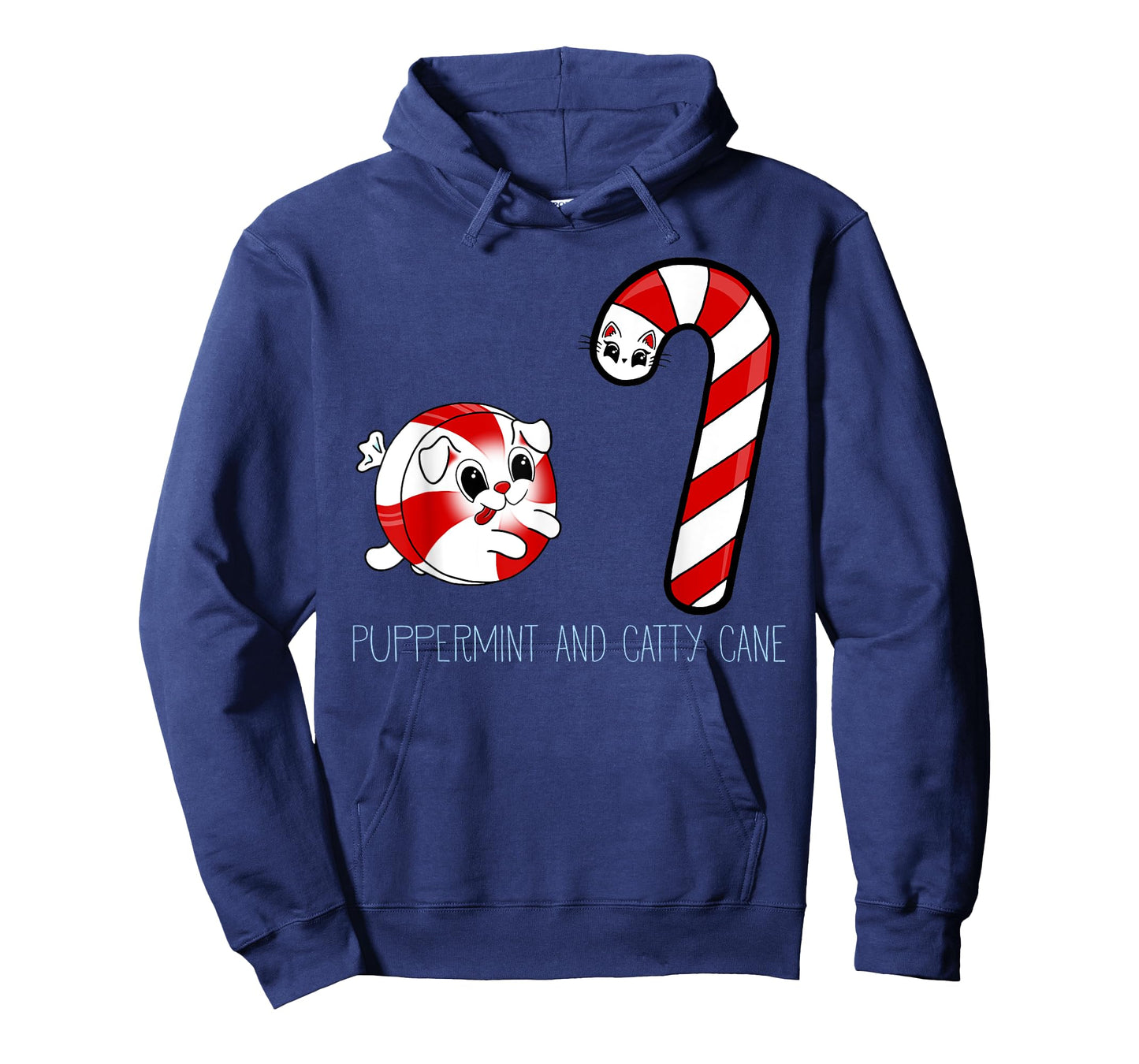 Puppermint and Catty Cane - Peppermint Puppy Candy Cane Cat