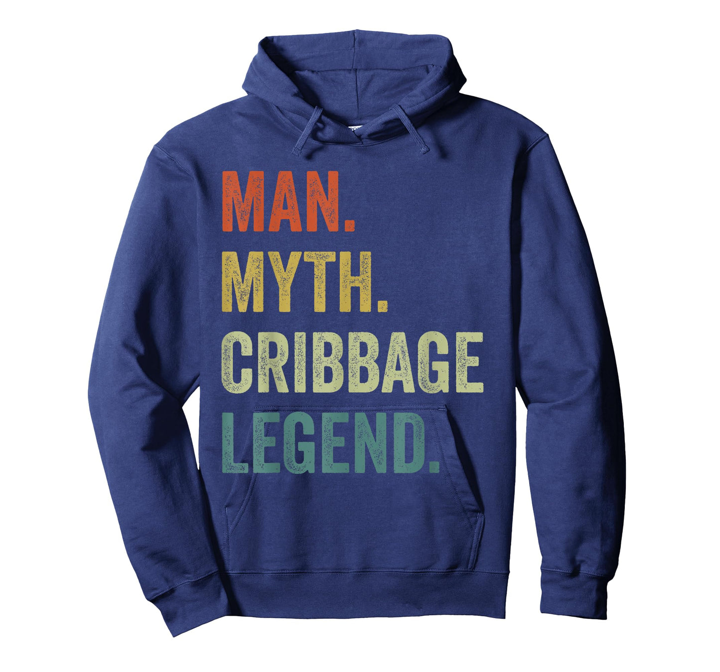 Cards Game Shirt For Men, Man Myth Cribbage Legend T-Shirt