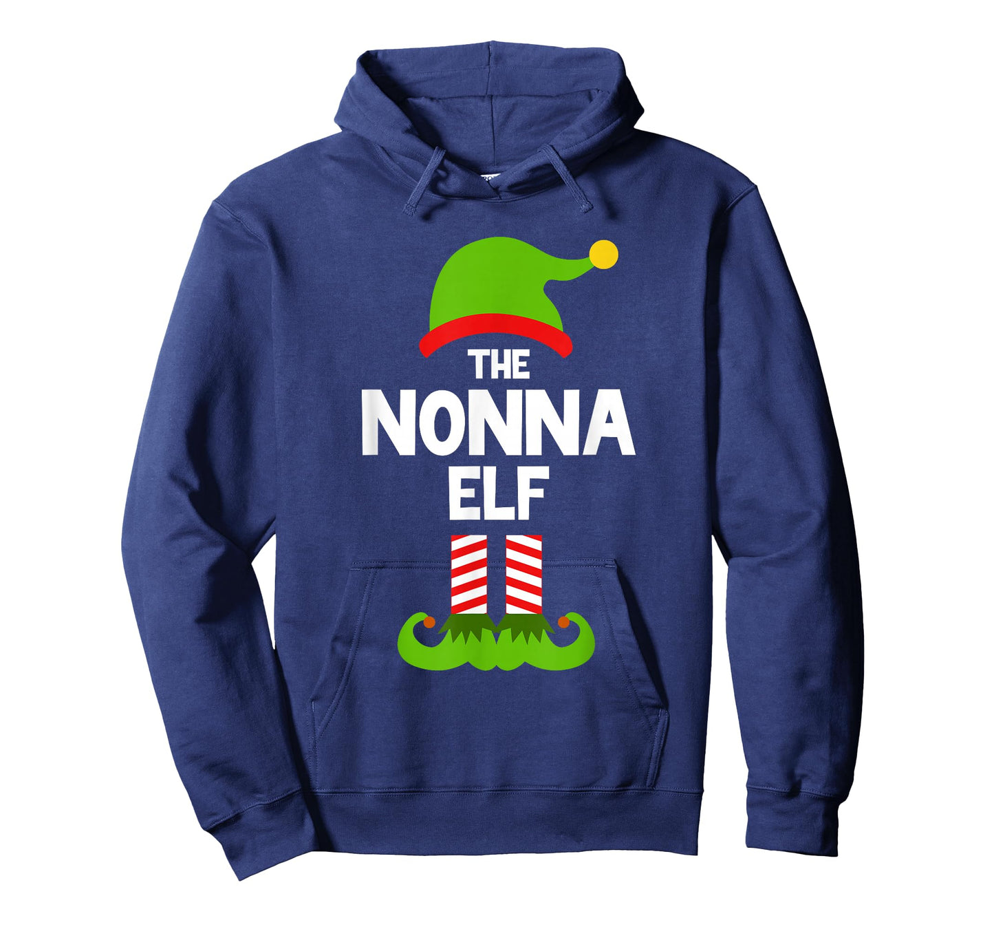 I'm The Nonna Elf Christmas Family Pajama Funny T-Shirt