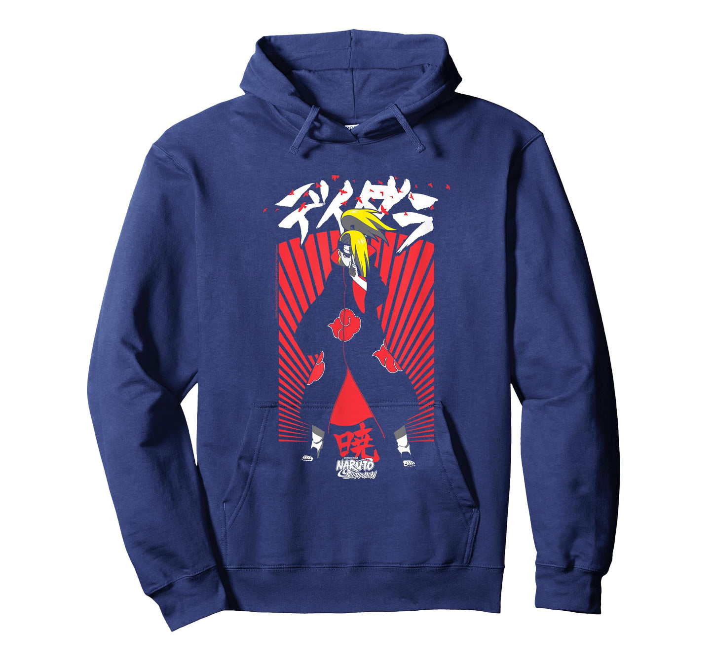 Naruto Shippuden Deidara Jutsu with Kanji Anime T-Shirt