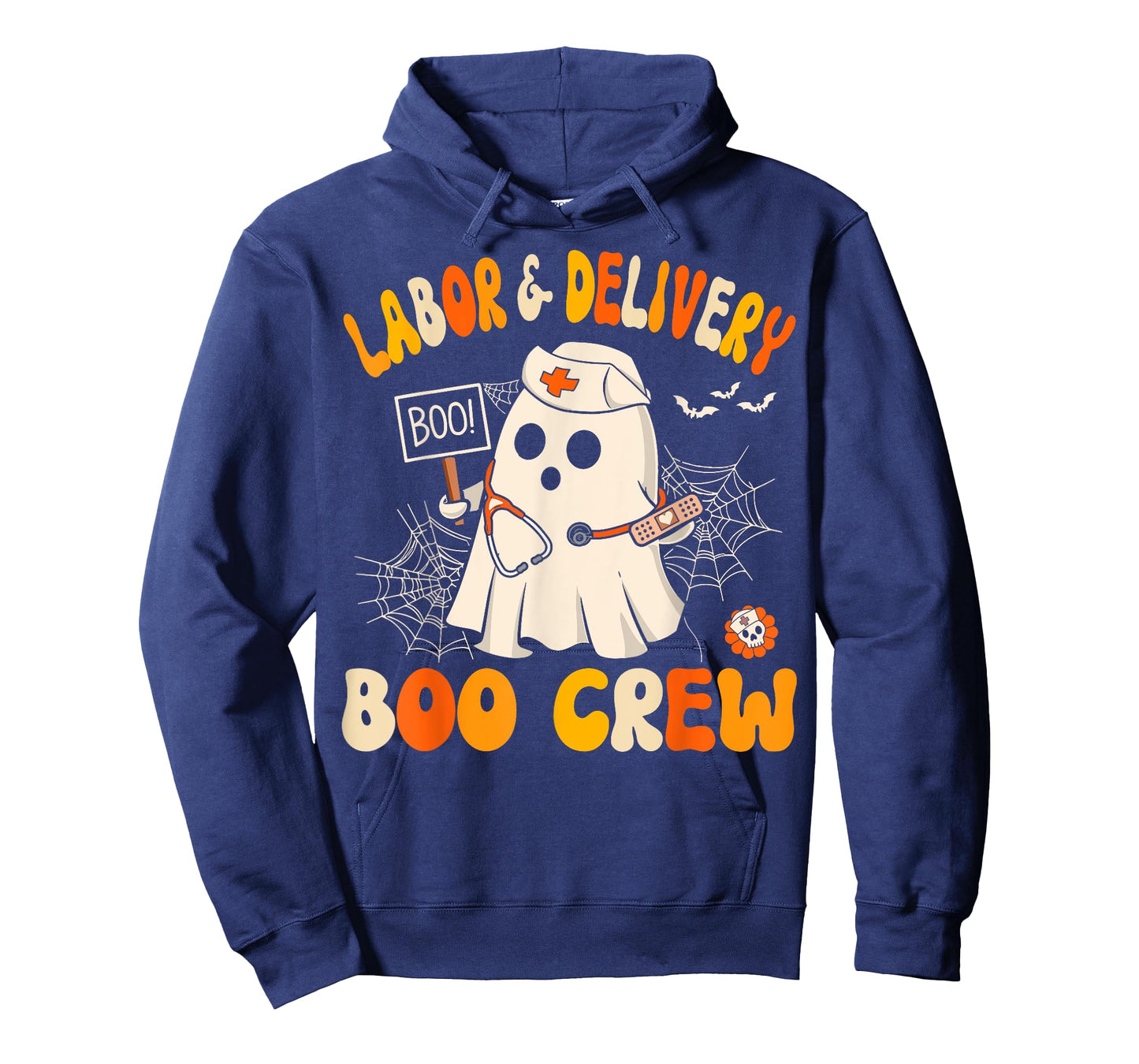Labor & Delivery Boo Crew Funny L&d Nurse Halloween T-Shirt