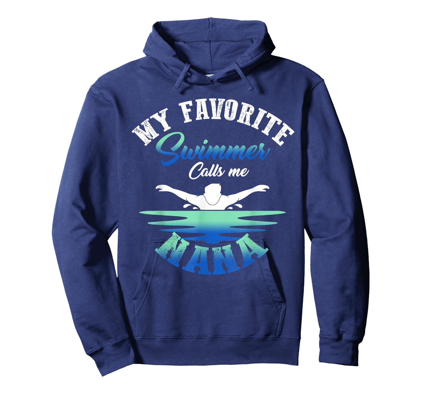 My Favorite Swimmer Calls Me Nana Swim Pool Family Match T-Shirt