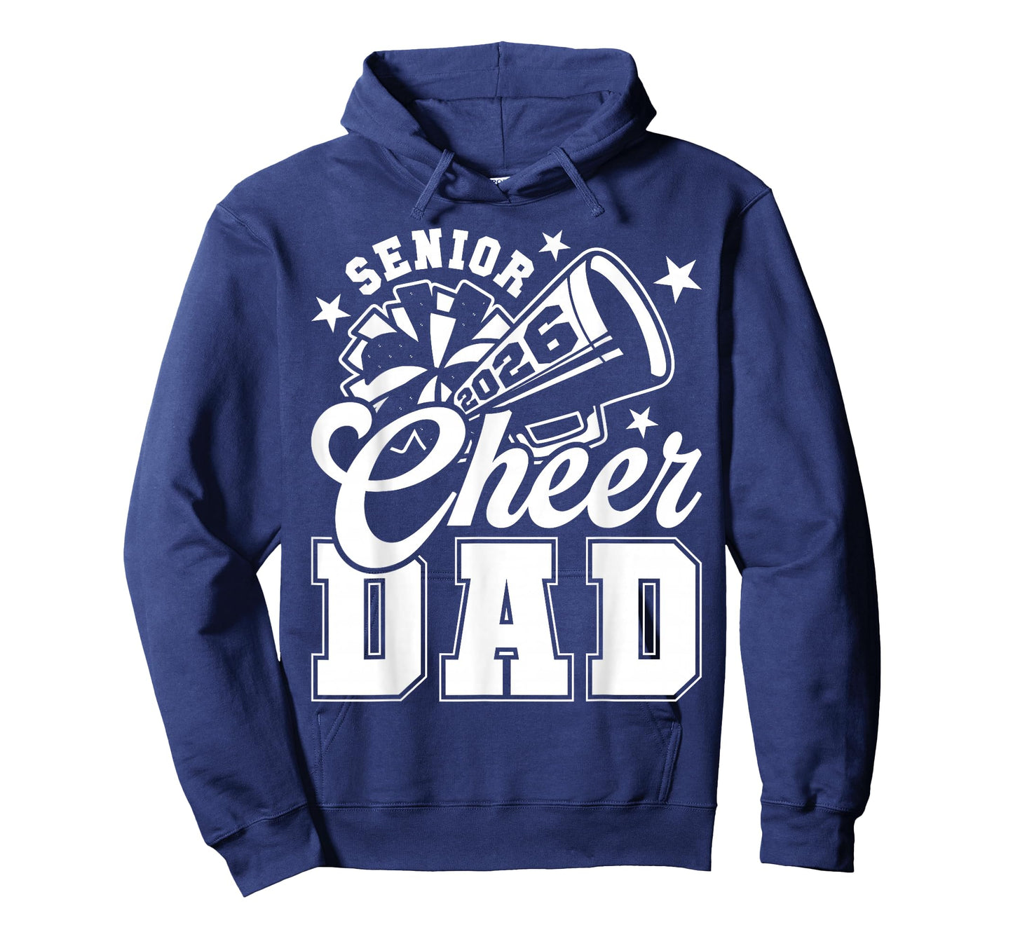 Senior Cheer Dad 2026 Proud Cheerleader Dad Class of 2026 T-Shirt