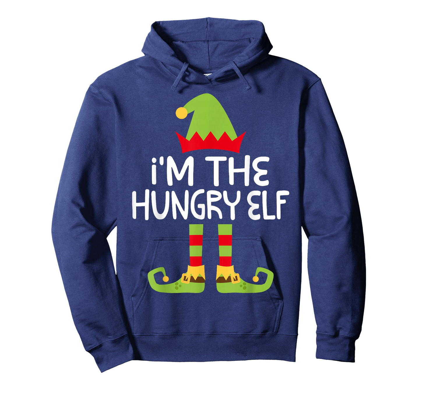 I'm The Hungry Elf Shirt Adult Kids Matching Christmas Elf T-Shirt