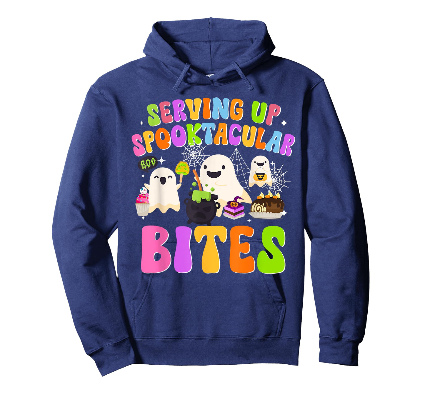 Spooky Lunch Lady Halloween School Cafeteria Worker Funny T-Shirt