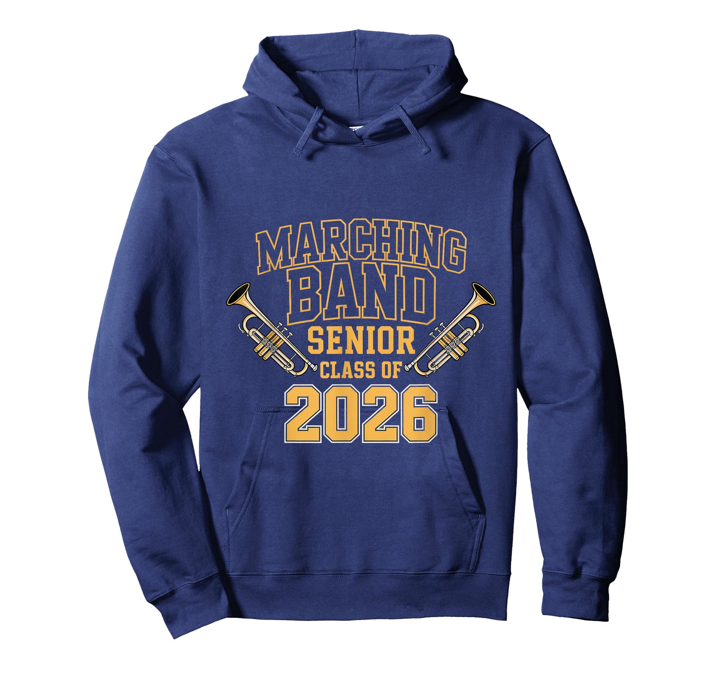 Marching Band Senior Class of 2026 Trumpet Player T-Shirt