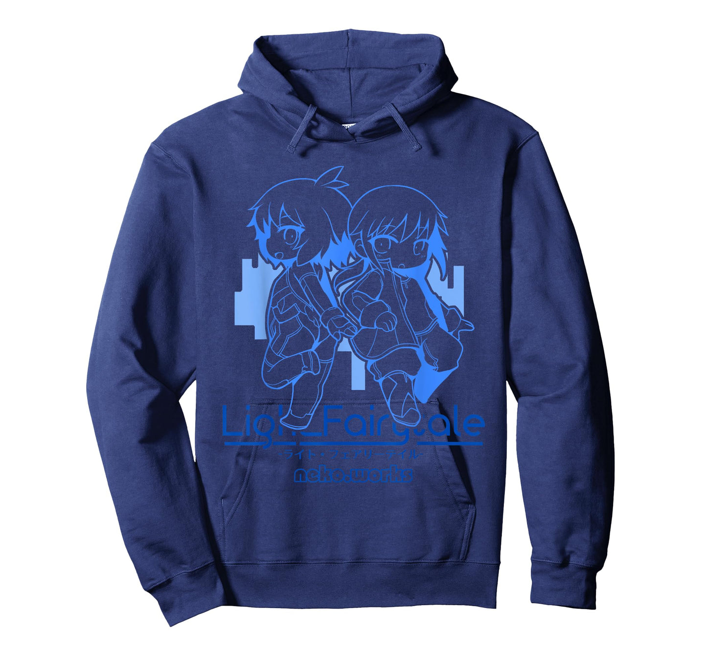 Light Fairytale - Chibi Haru & Kuroko (Front Only) T-Shirt