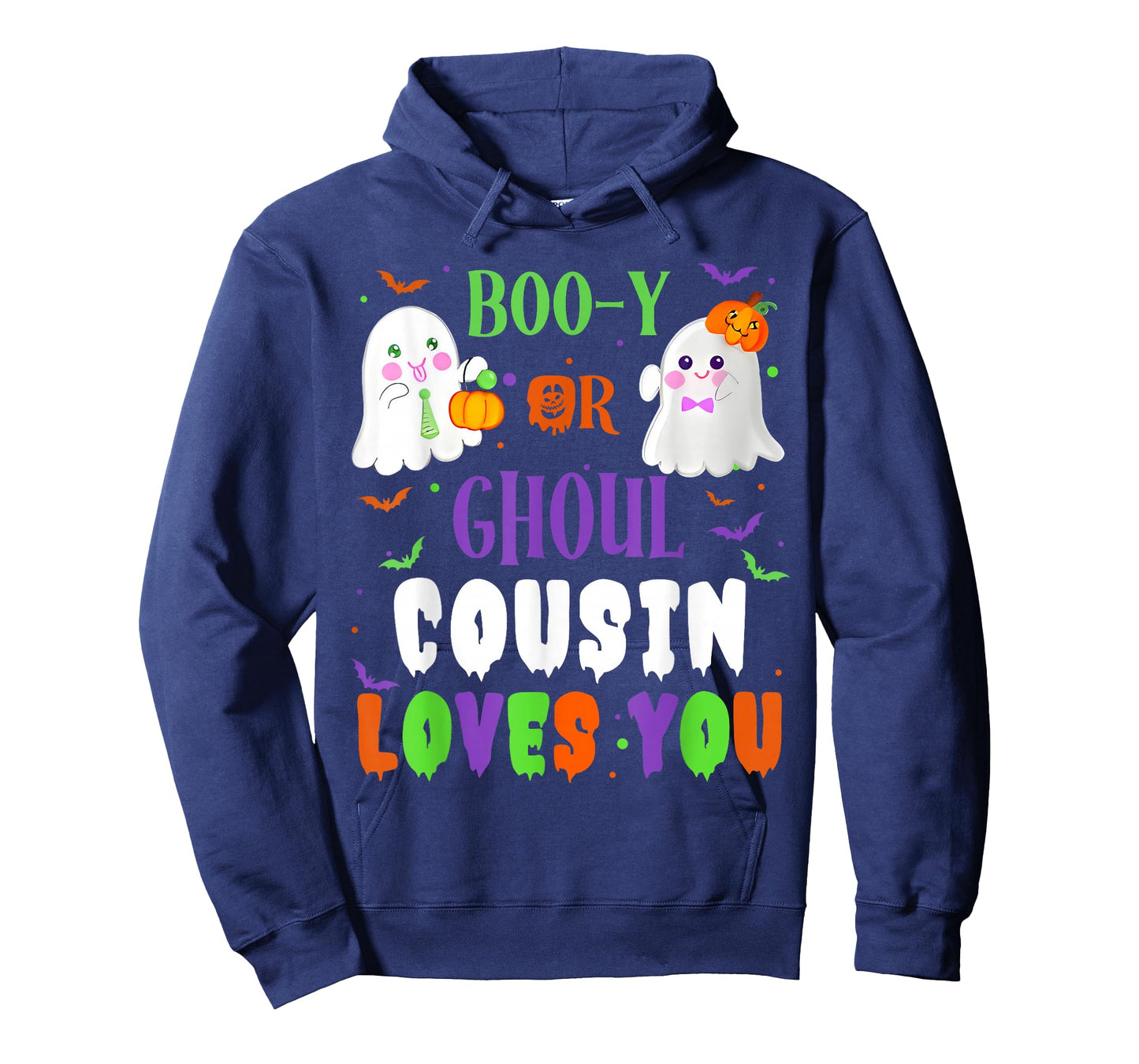 Boo-y Or Ghoul Cousin Loves You Boo Halloween Baby Gender T-Shirt